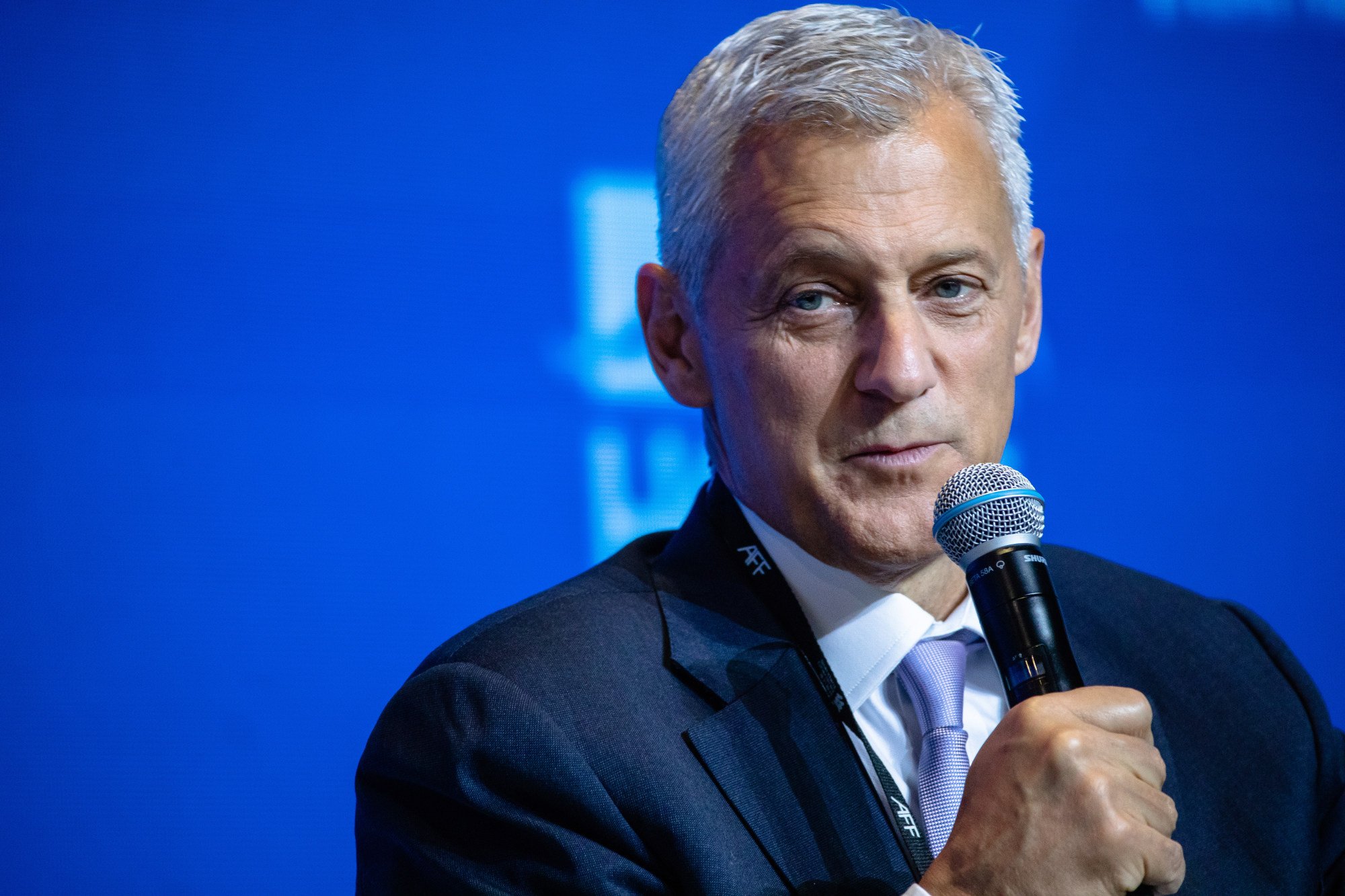 StanChart boss Bill Winters is planning to attend the Hong Kong summit. Photo: Bloomberg