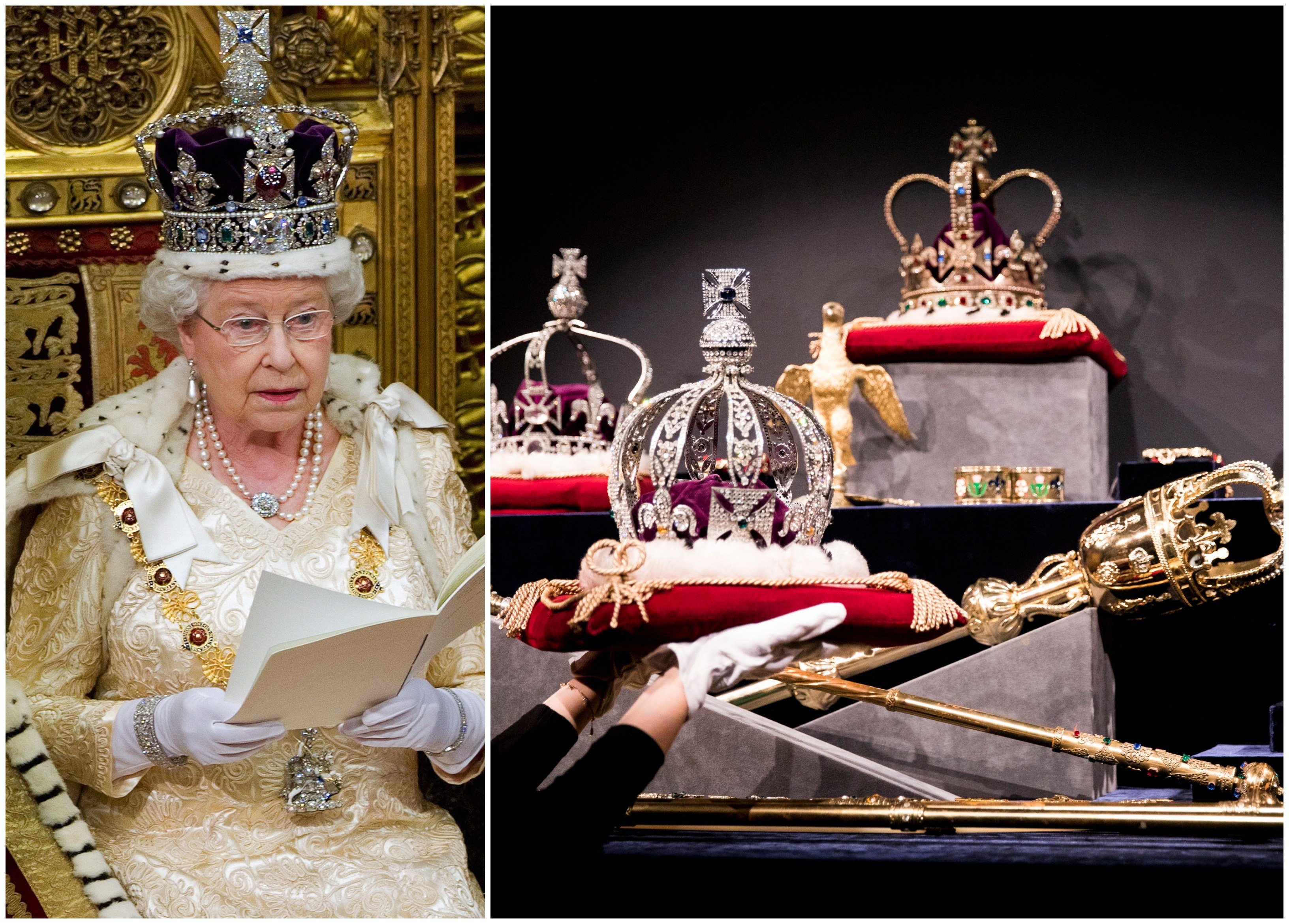 Who will inherit Queen Elizabeth’s royal jewellery collection? Photos: EPA, handout