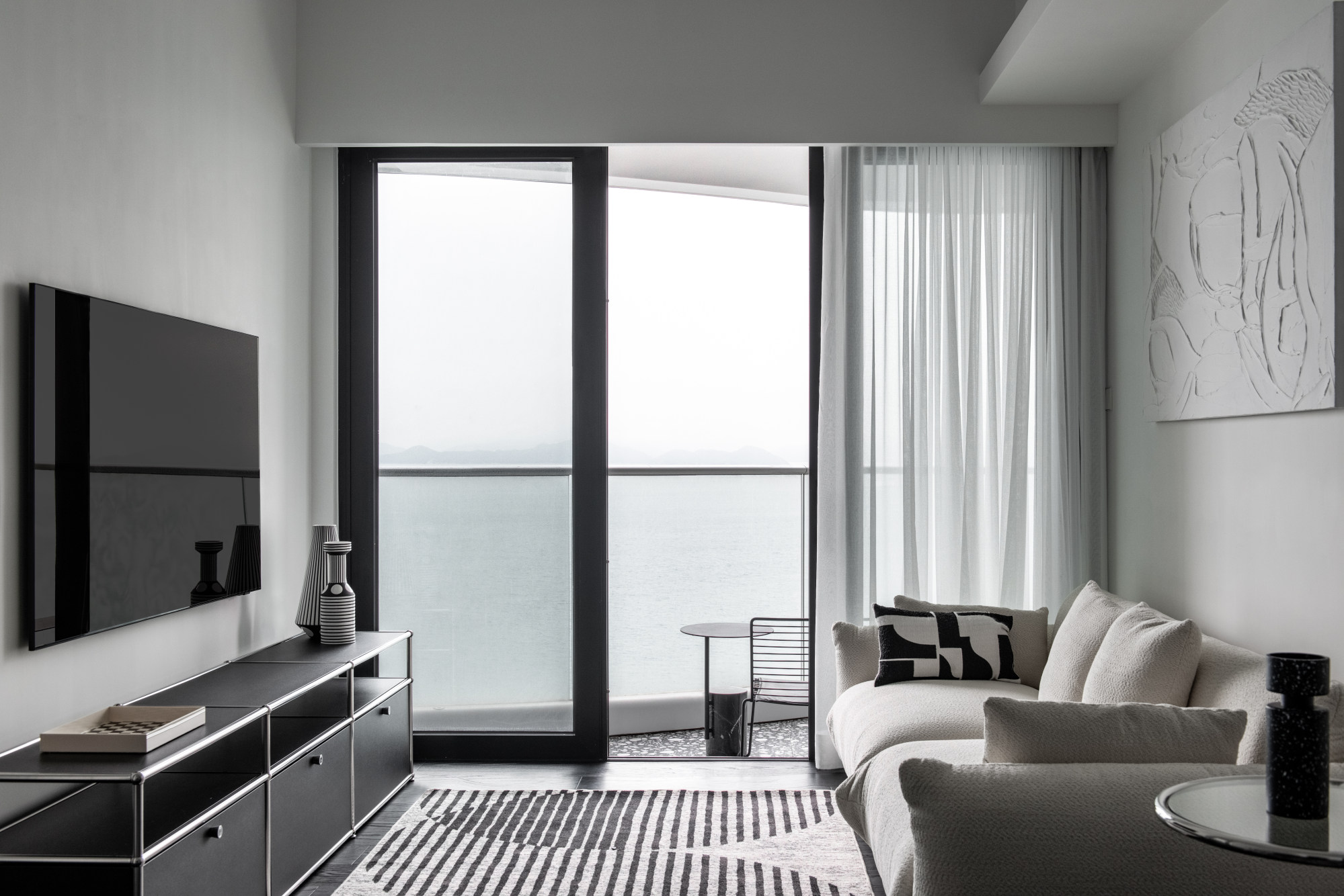 This black-and-white Hong Kong home design was a dream project inspired