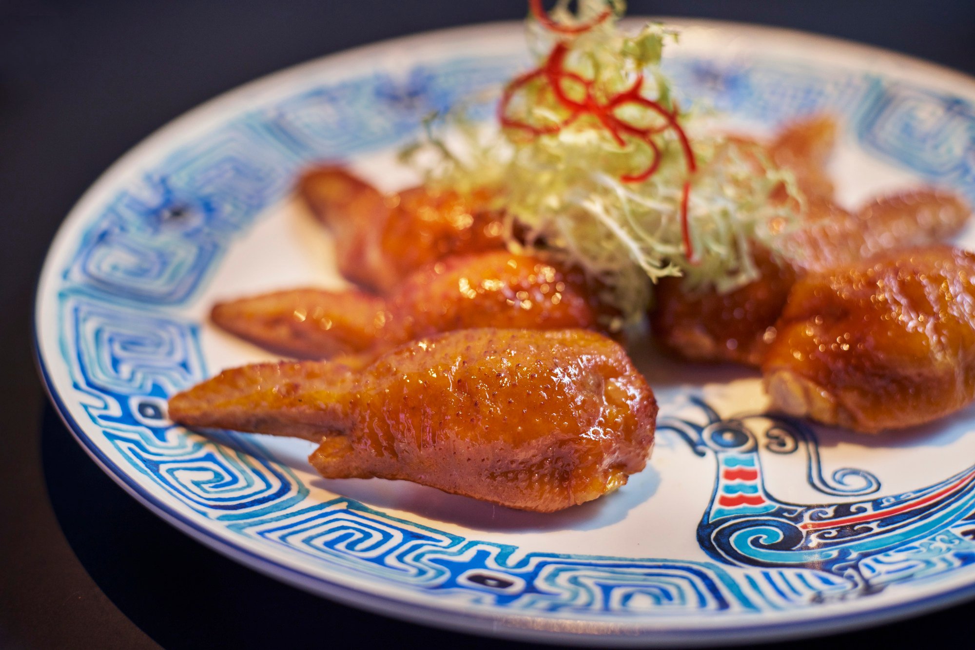Celebrity Cuisine’s stuffed chicken wings with bird’s nest returns to The Demon Celebrity. Photo: The Demon Celebrity
