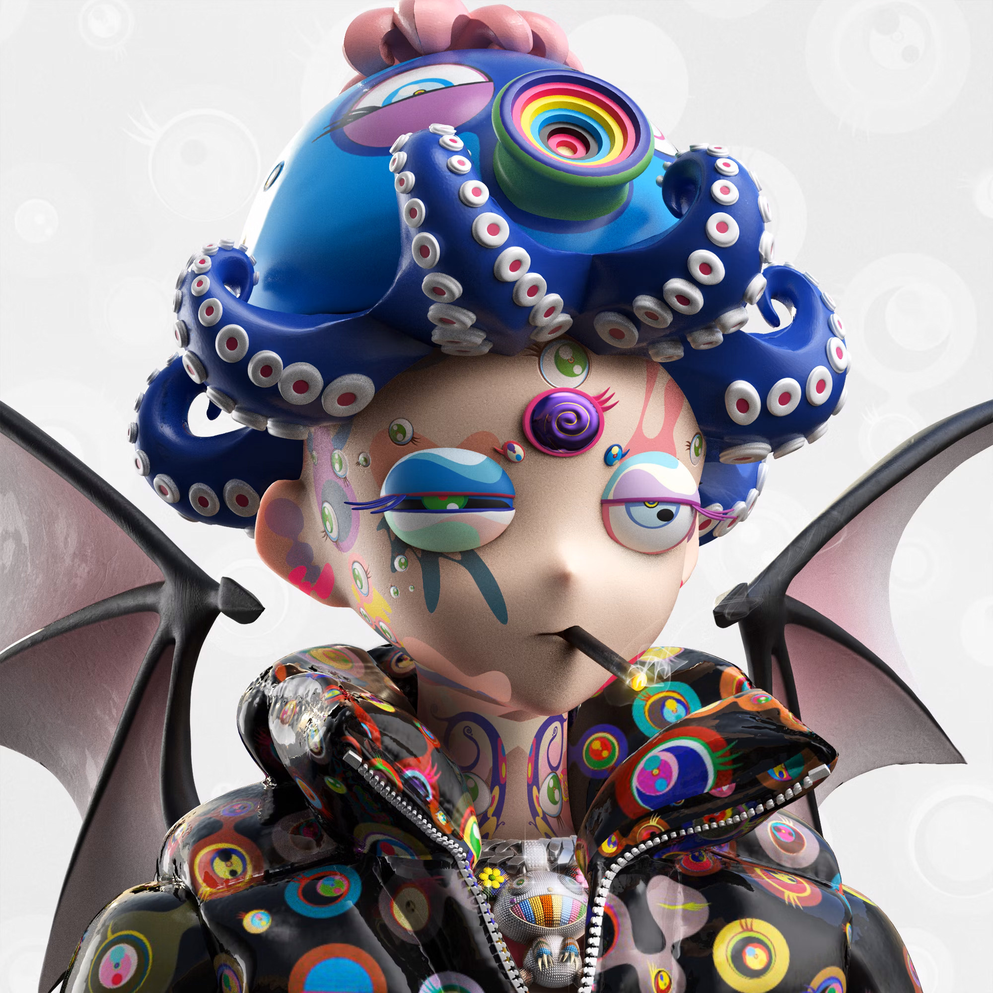 Takashi Murakami and RTFKT Collab for CloneX Chains NFTs