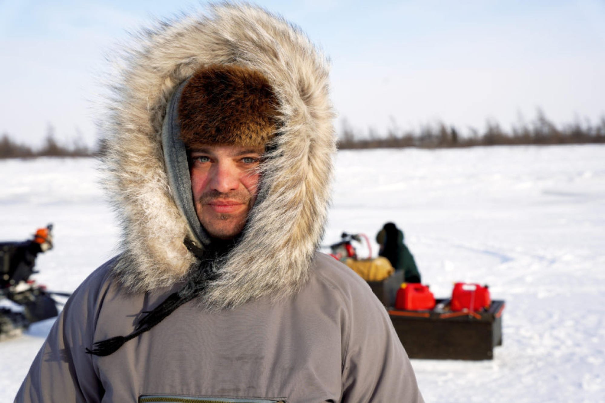 Jonathan Grenier (above) stars in the second season of BBC Earth’s Life Below Zero: Canada. Photo: BBC Studios