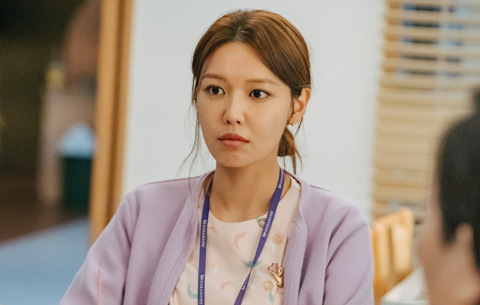 Choi Soo-young as Nurse Seo in a still from If You Wish Upon Me.