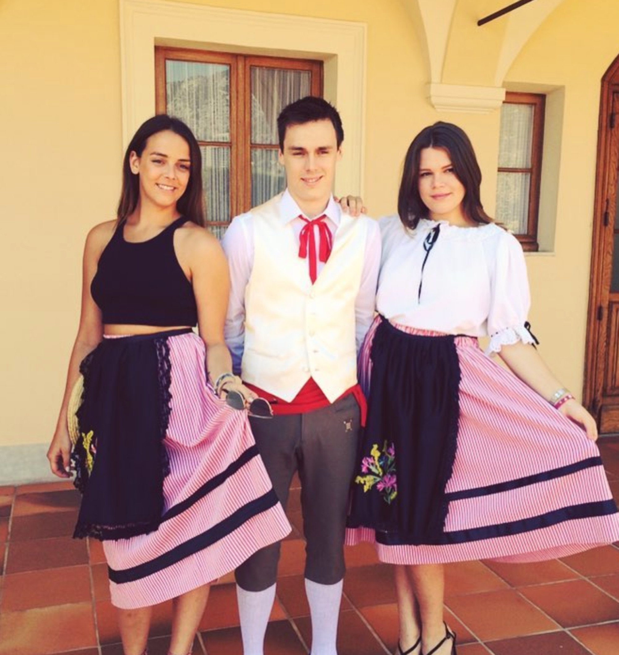 Pauline Ducruet with her siblings, Louis Ducruet and Camille Gottlieb. Photo: @paulinedcrt/Instagram