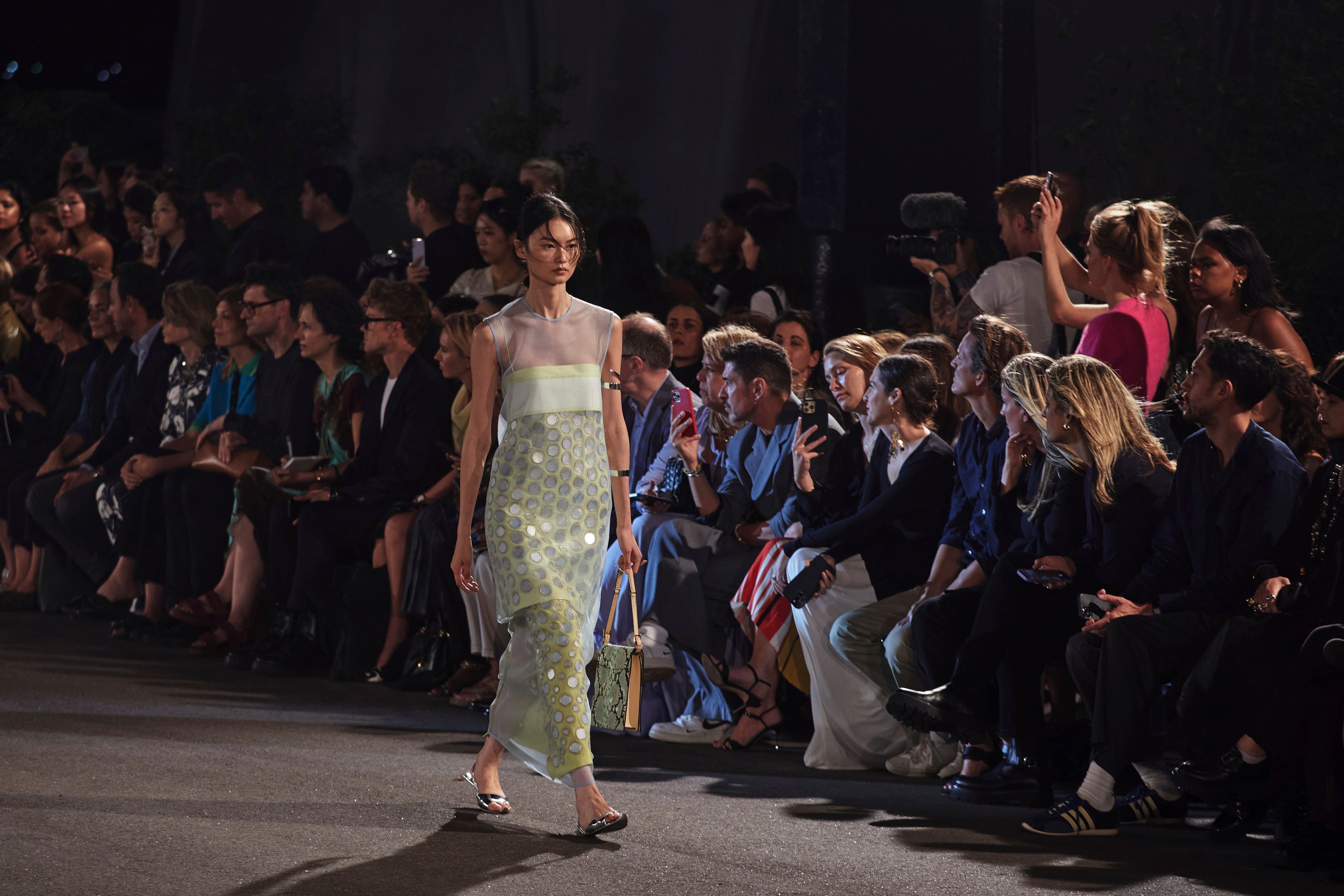 New York Fashion Week: Tory Burch went for 90s glamour over its usual  colourful prints, while Gabriela Hearst, also creative director of Chloé,  brought an activist-forward show for spring/summer 2023