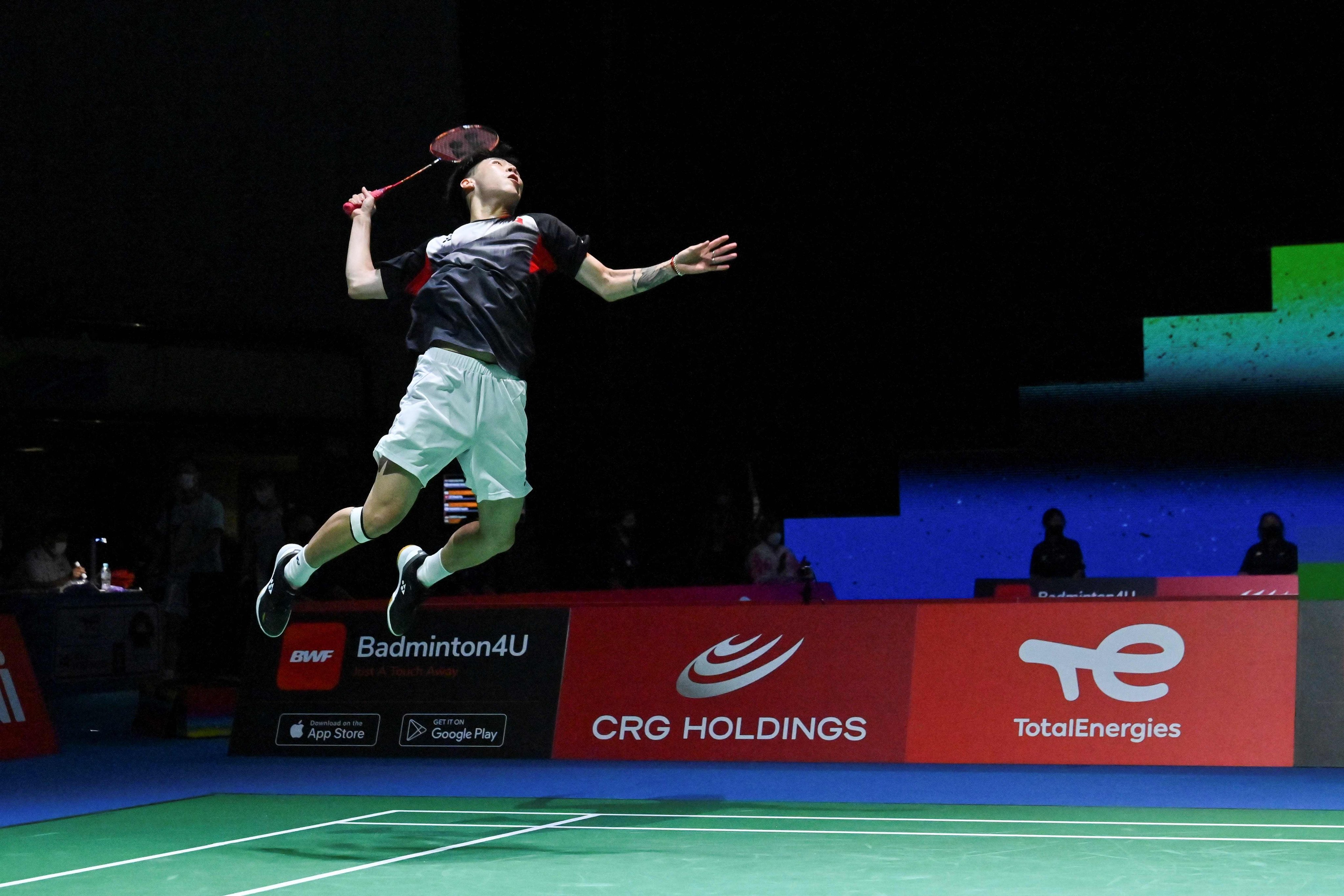 Lee Cheuk-yiu’s match at the Hong Kong Championships went ahead, but the rest did not. Photo: AFP