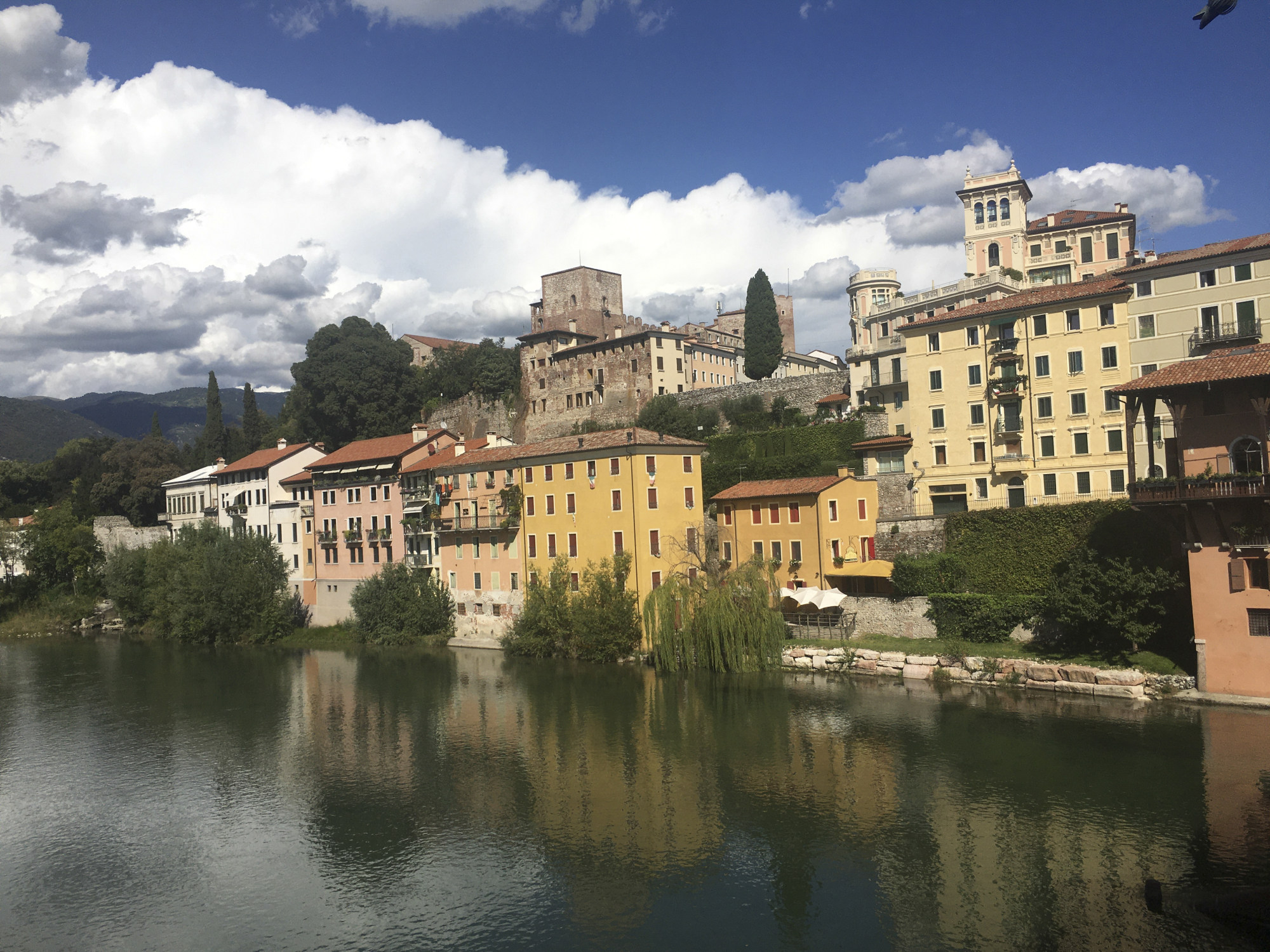 Bassano del Grappa, a town near Marostica, is one of the most important World War I battle sites in Italy. Photo: John Brunton