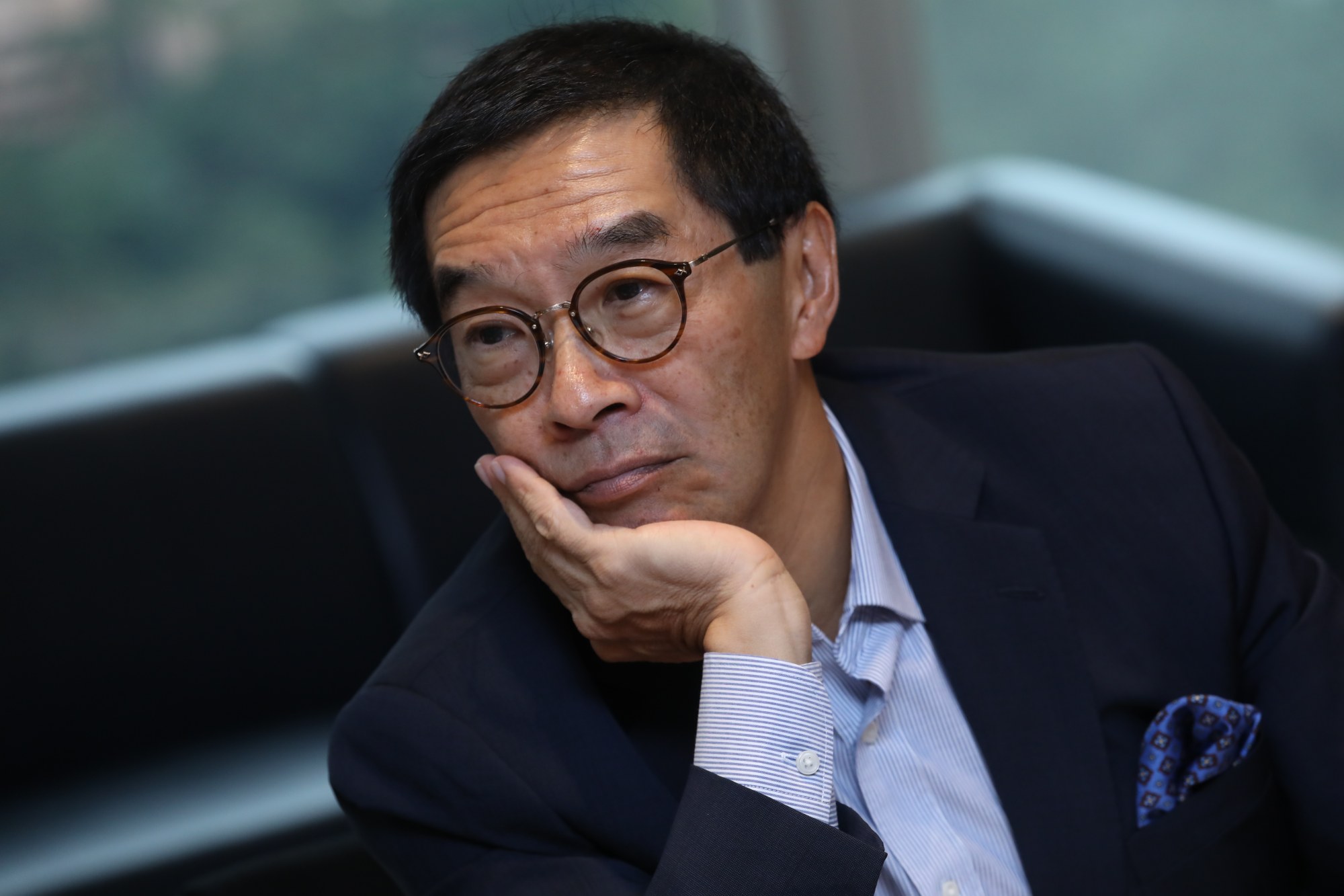 Carlson Tong Ka-shing, former chairman of the Securities and Futures Commission and former China chairman of KPMG, pictured on October 12, 2018. Tong said the PCAOB’s audit review will be very detailed. Photo: SCMP / Jonathan Wong