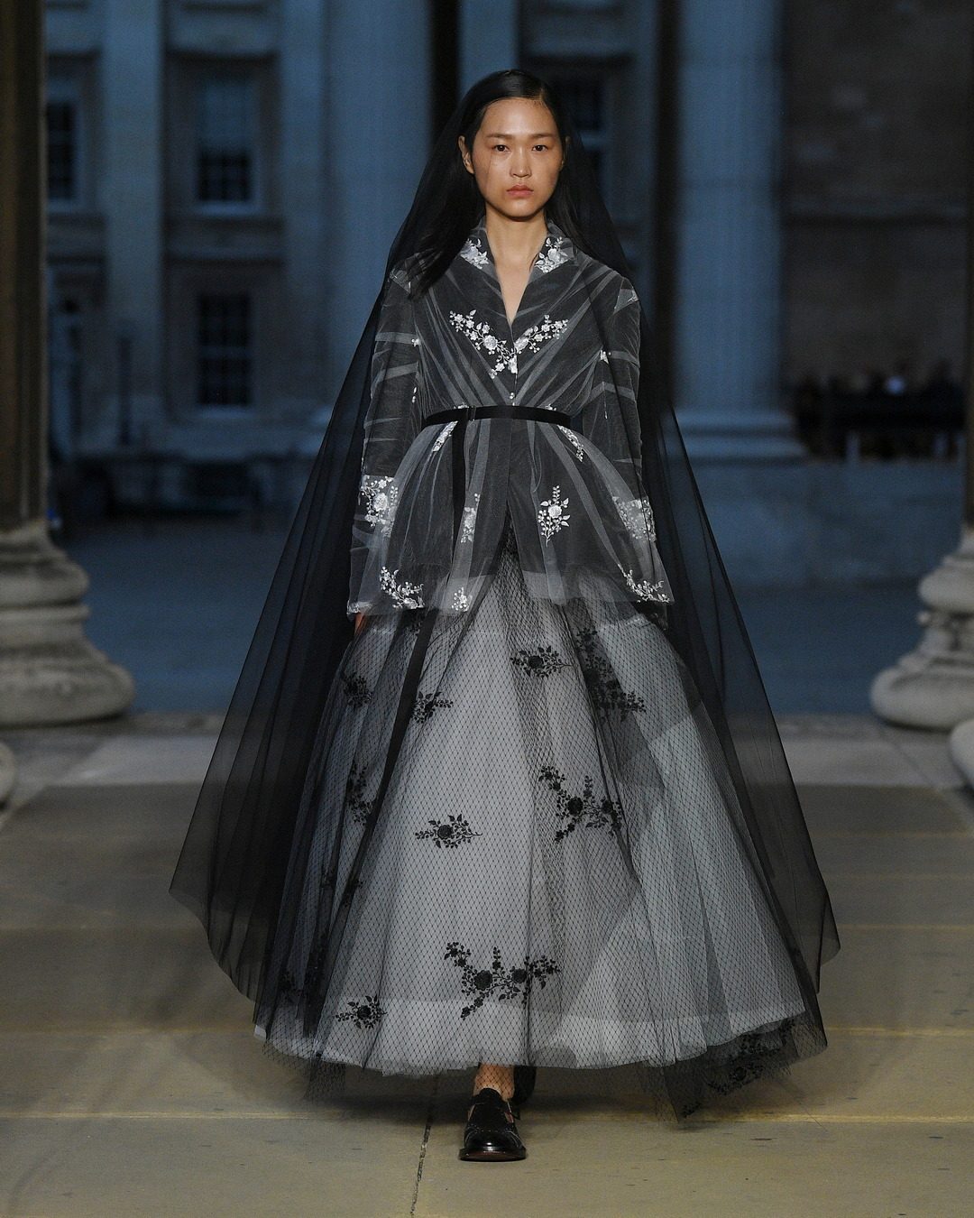 A spring/summer 2023 by Erdem. The start of London Fashion Week coincided with the death of Queen Elizabeth, but while tribute was paid the event carried on regardless. 