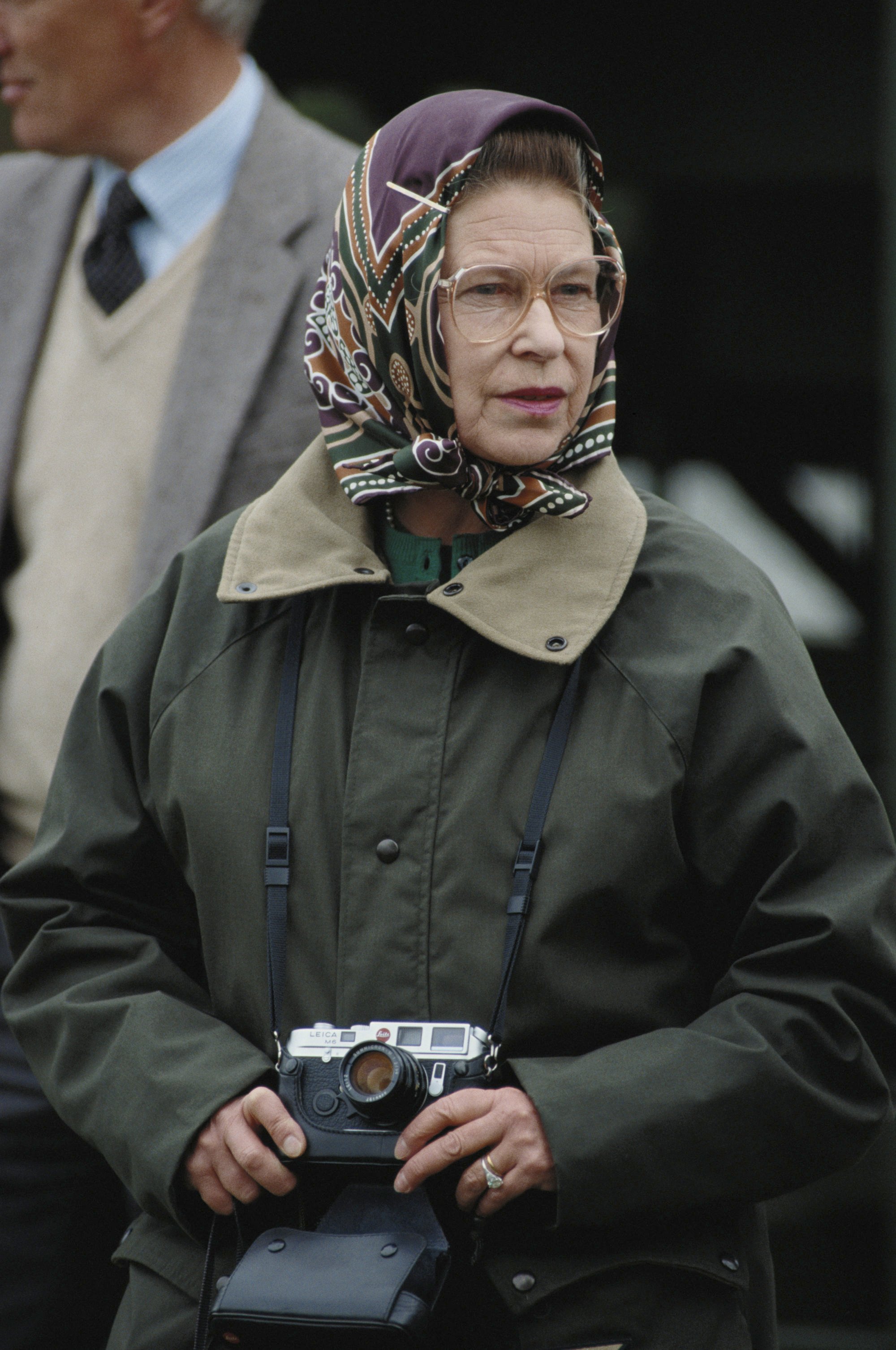 Queen Elizabeth Leica Camera by Getty Images (UK) Ltd