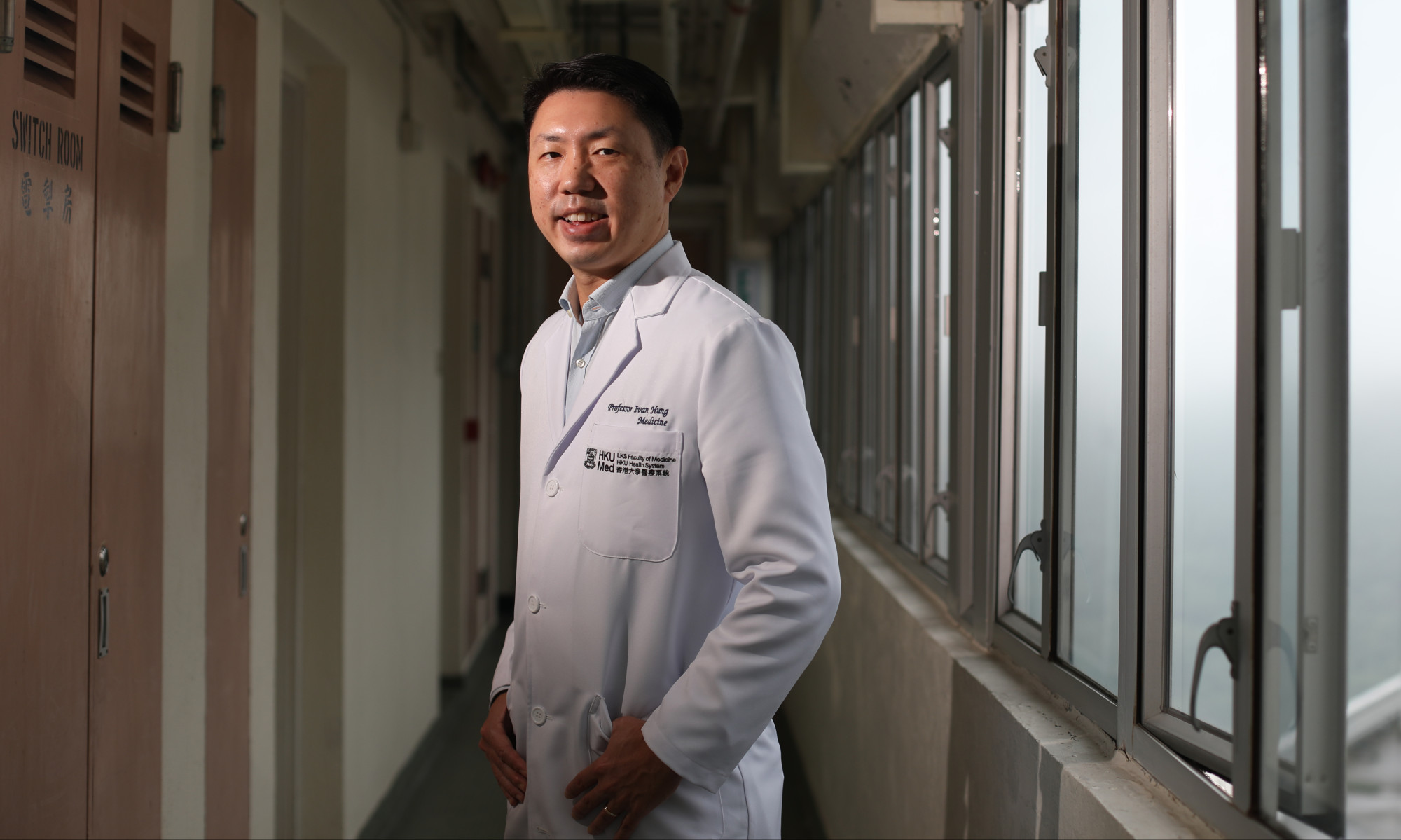 HKU Medical school professor Ivan Hung Fan-ngai. Photo: Xiaomei Chen