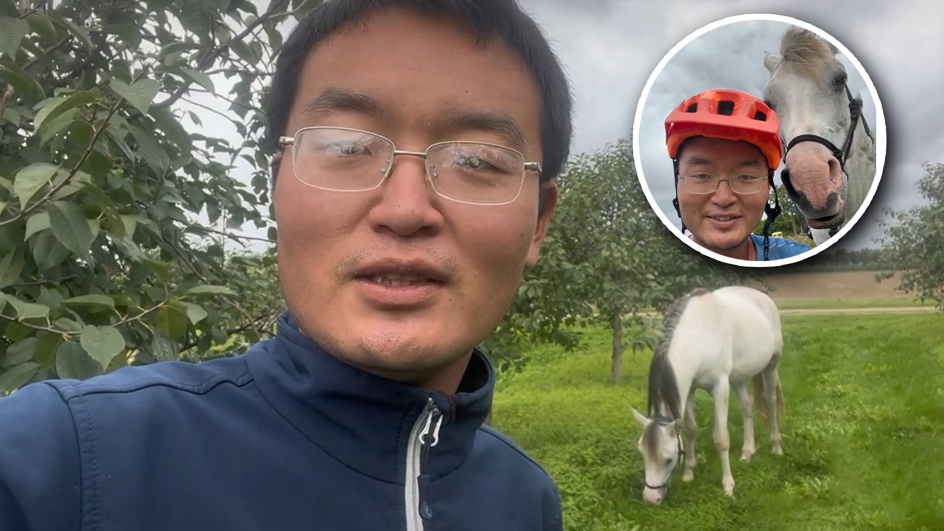 A Chinese man recently in the news for his plan to travel on horseback from Europe to China is in the headlines again after he was accused of animal cruelty. Photo: SCMP composite