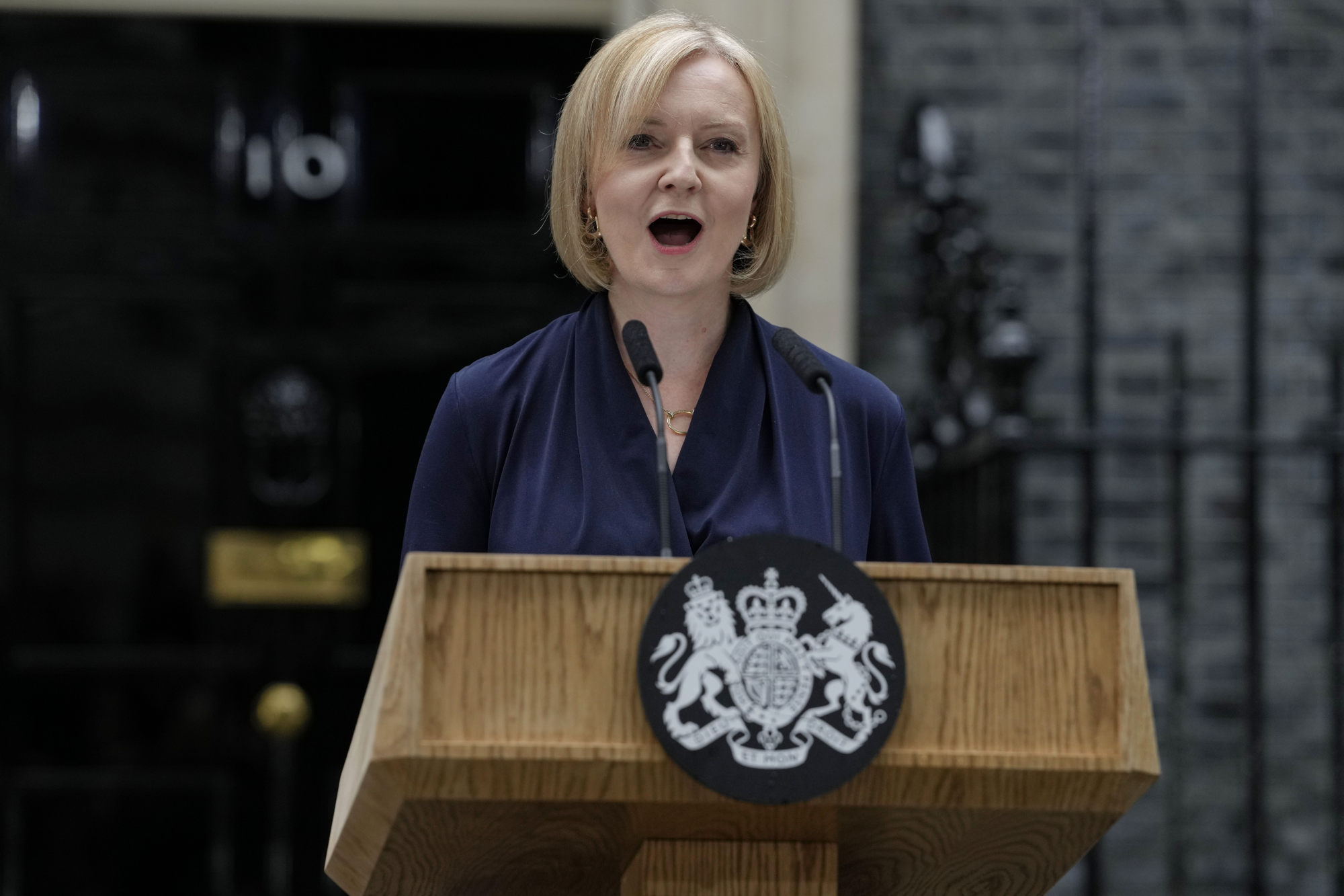 Brittain’s new Prime Minister Liz Truss has taken a tough rhetorical stance towards China. Photo: AP