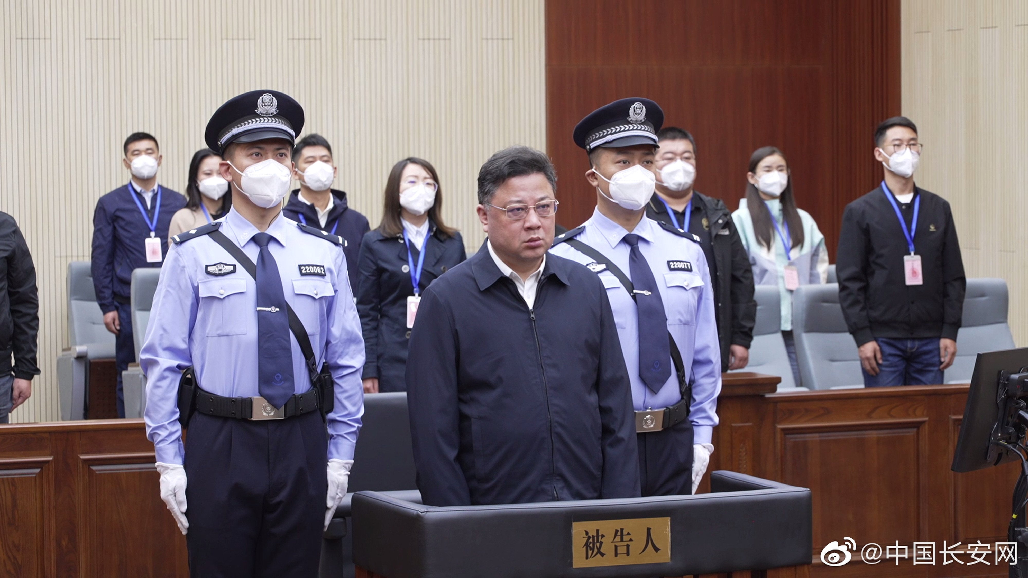 China’s former deputy security minister Sun Lijun was given a suspended death sentence that will be commuted after two years. Photo: Weibo