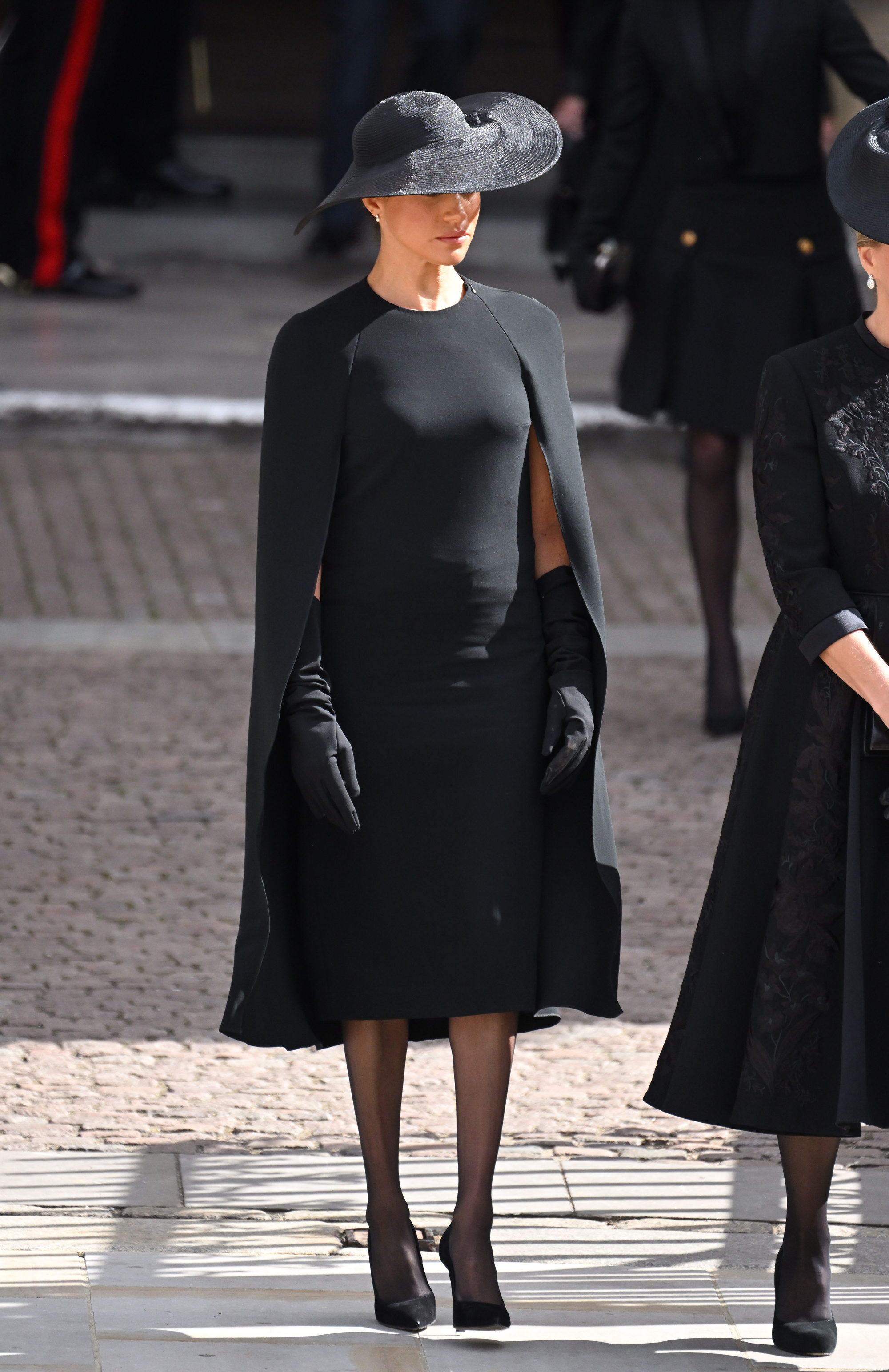Meghan, Duchess of Sussex during the state funeral of Queen Elizabeth, on September 19. Photo: WireImage