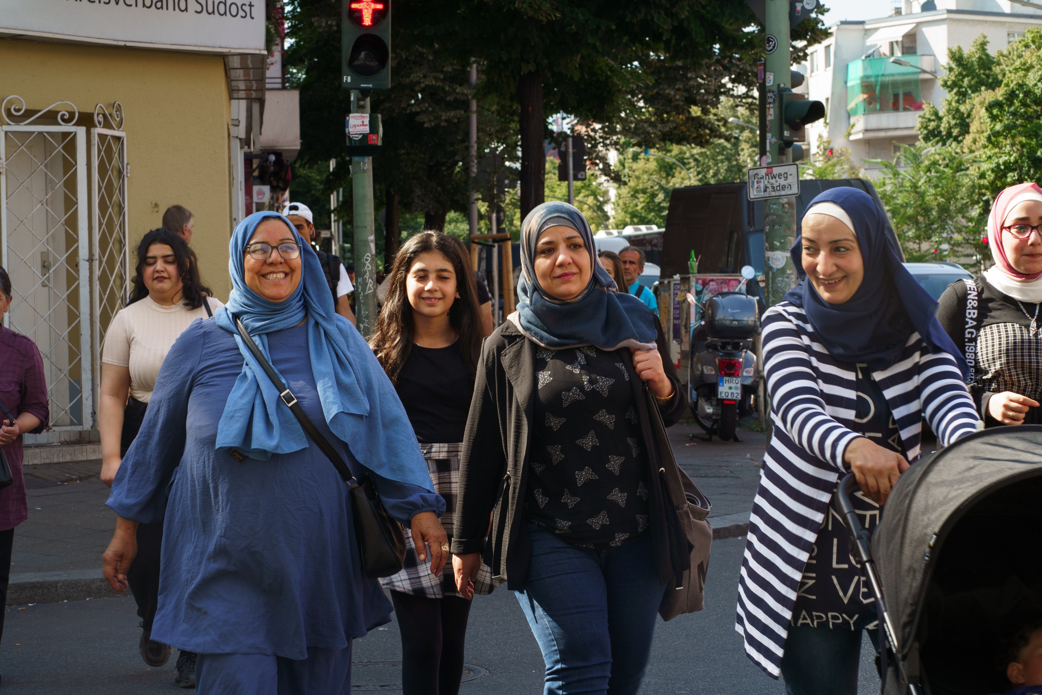 Nostalgia brings migrants from countries such as Turkey, Lebanon, Syria and Iraq to Sonnenallee as it reminds them of their home countries. Photo: Kolette Lim