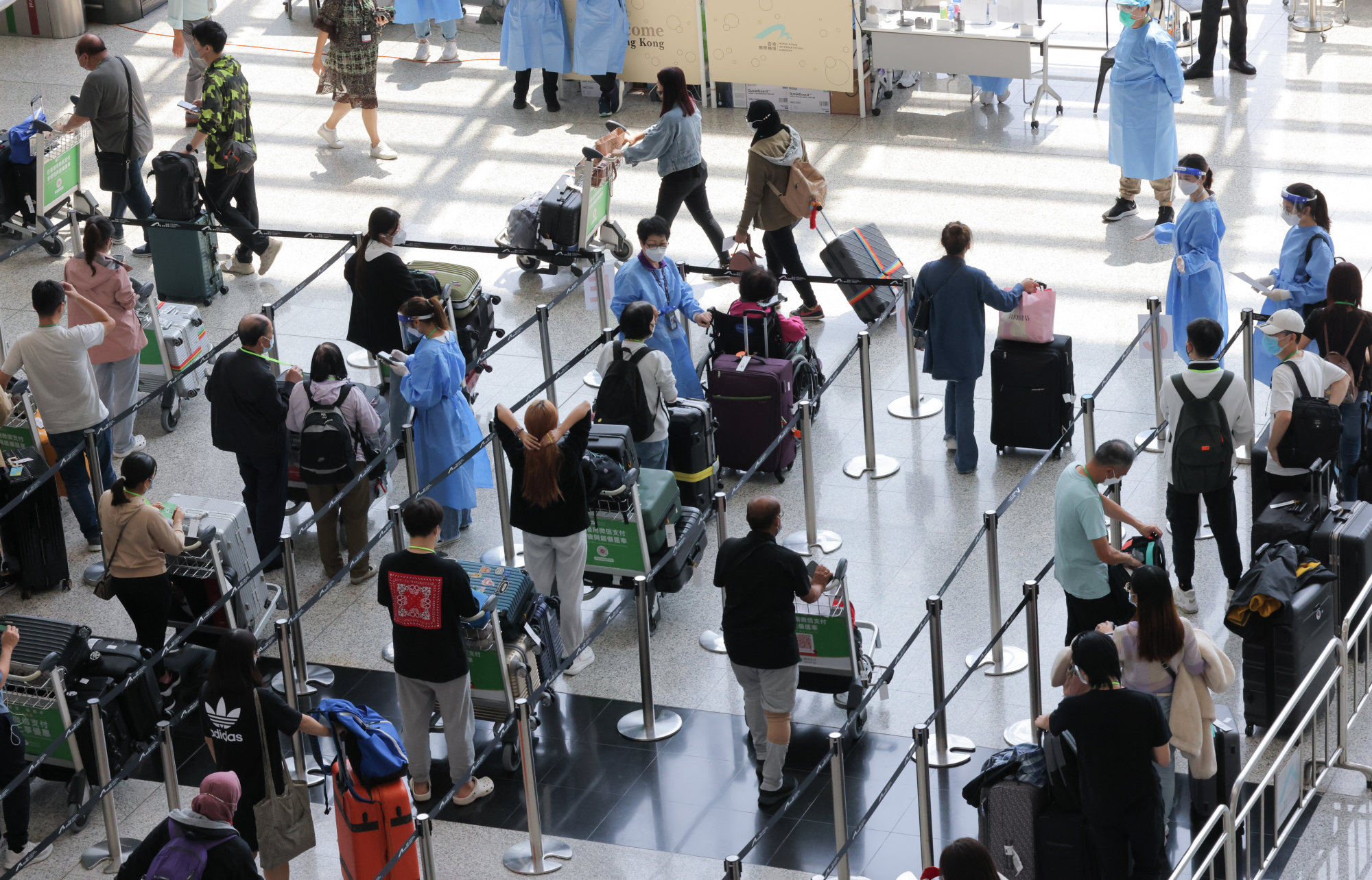 hong kong tourist quarantine