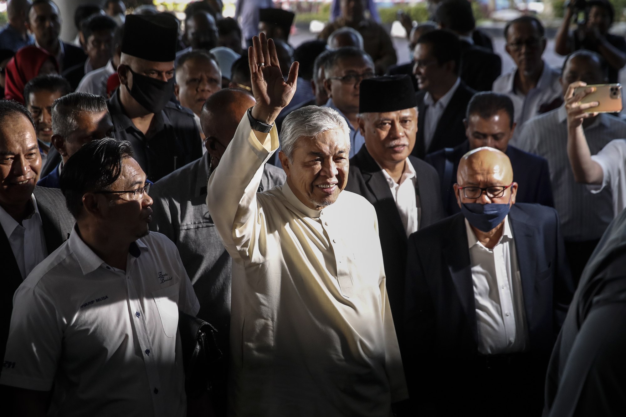 Zahid has accepted that he was slapped with the charges but stood by his claim that he never committed such offences. Photo: EPA-EFE