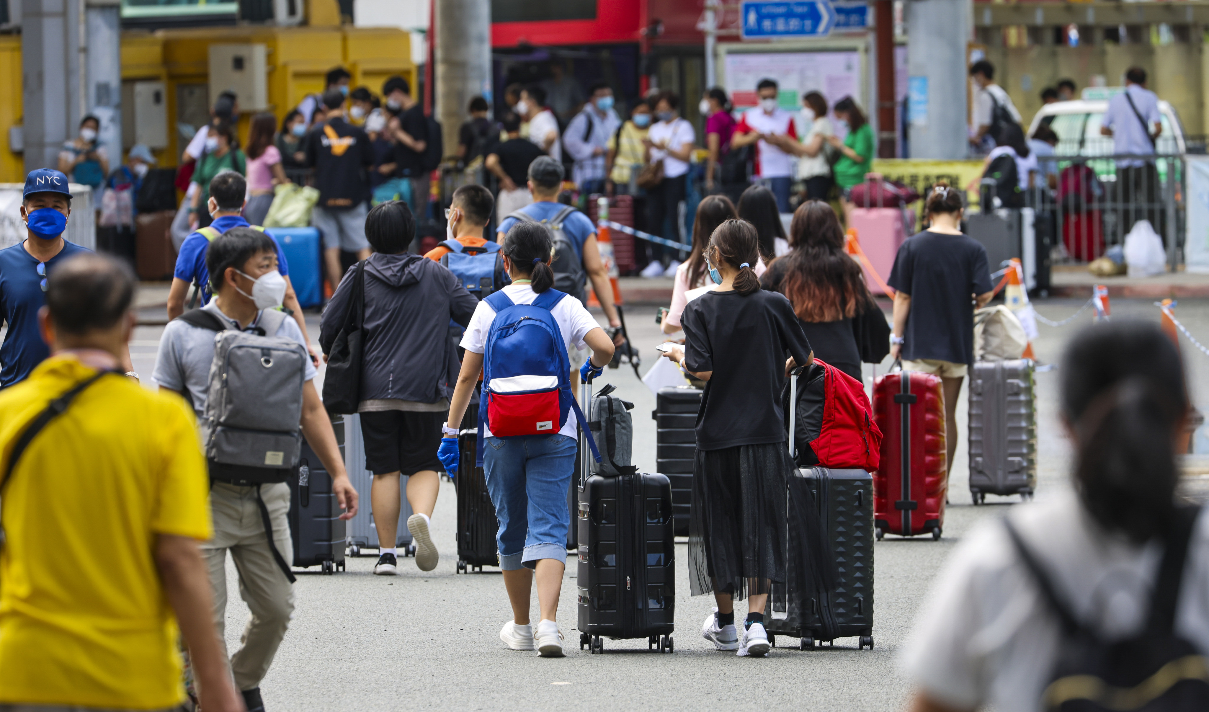 The Shenzhen Bay Port crossing in Hong Kong. Most mainland travellers remain no closer to visiting the city, despite its move to ease travel curbs. Photo: Dickson Lee