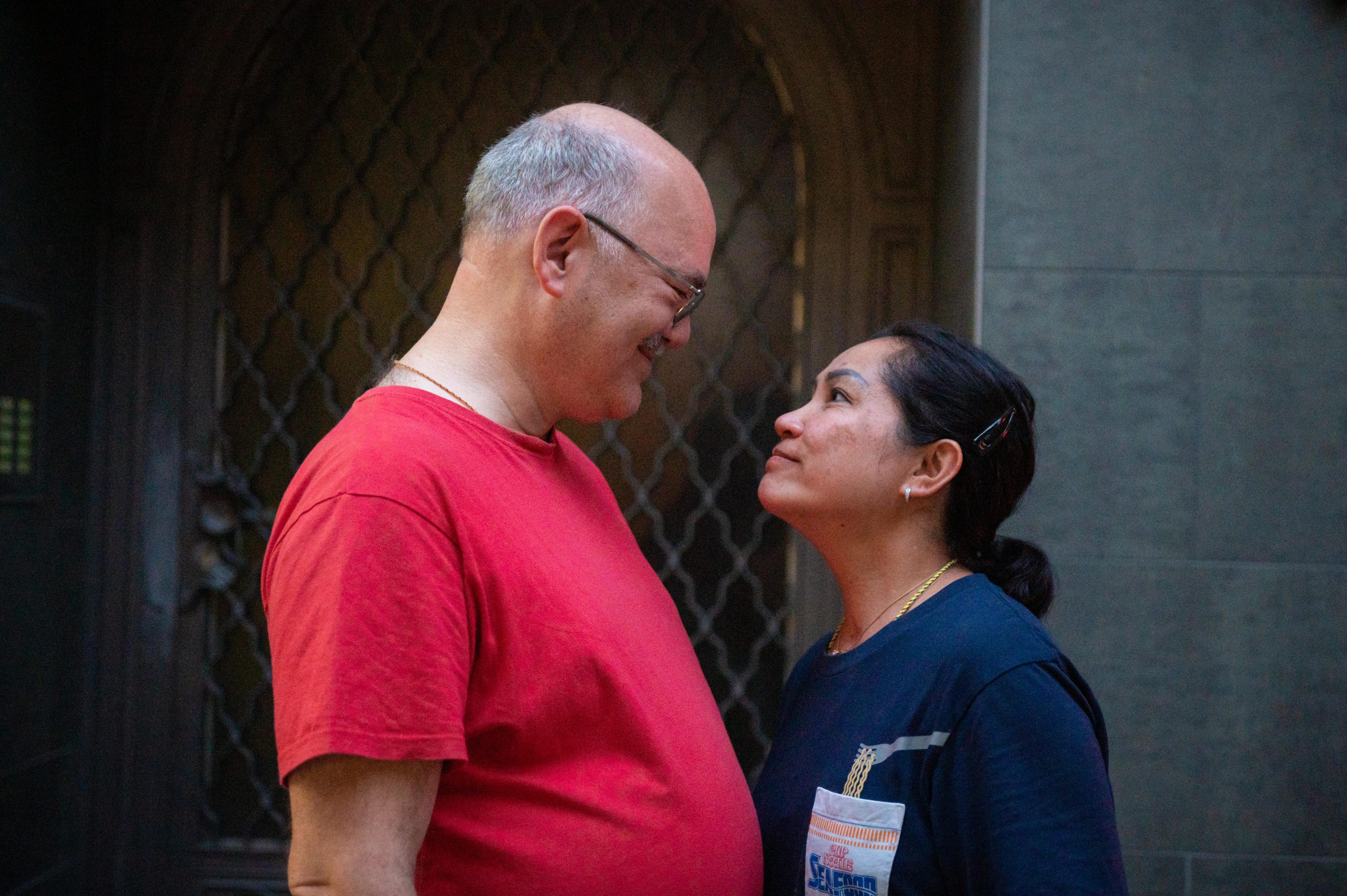 Gert Göhs and Nittrya Mahaup have been married for 15 years and now live in Berlin. Photo: Lim Li Ting
