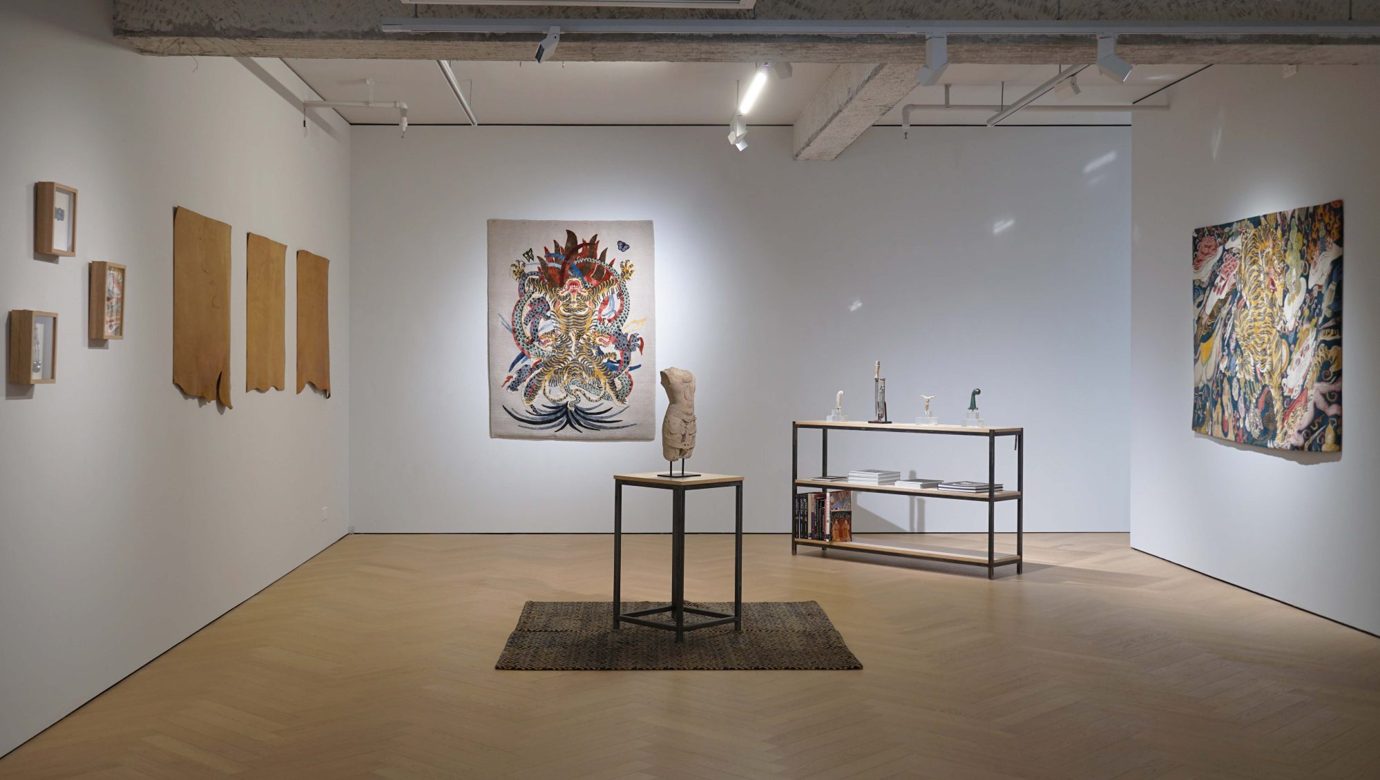 The exhibition ‘From the Himalayas to the Heartland’ at Rossi & Rossi gallery in Wong Chuk Hang, Hong Kong. Photo: Rossi & Rossi