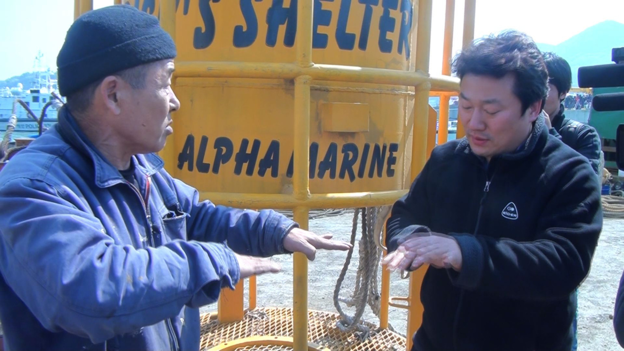 A still from the documentary The Truth Shall Not Sink with Sewol (2014), directed by Lee Sang-ho and Ahn Hae-ryong.
