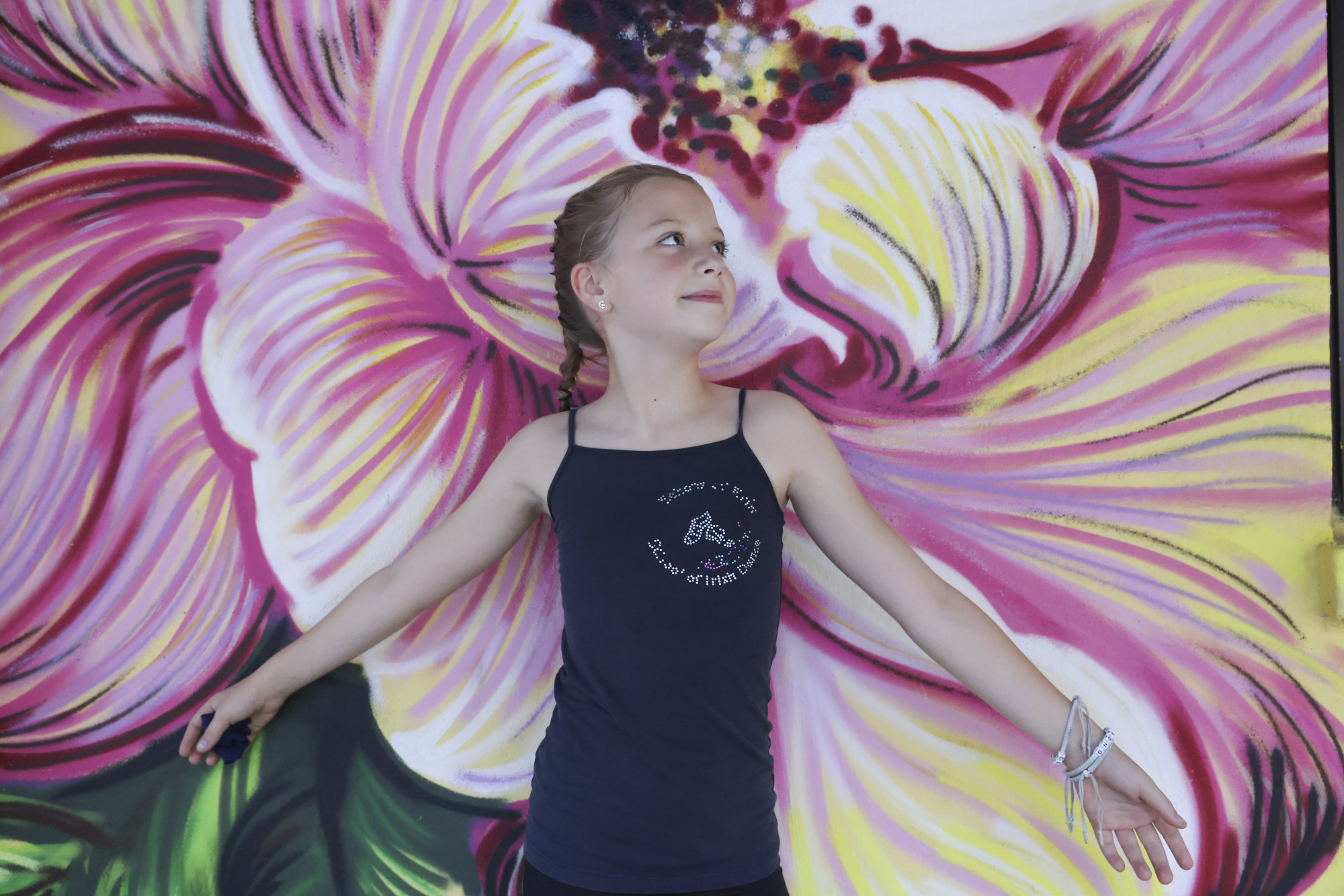 Pippa Atkins is an International Champion Irish dancer. Photo: Dickson Lee