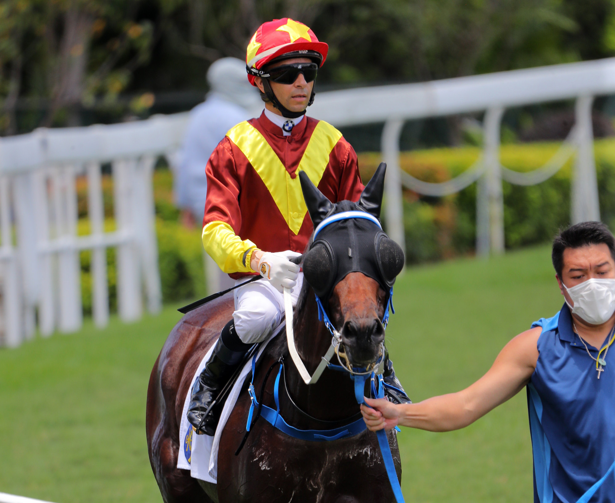 Jockey Joao Moreira.