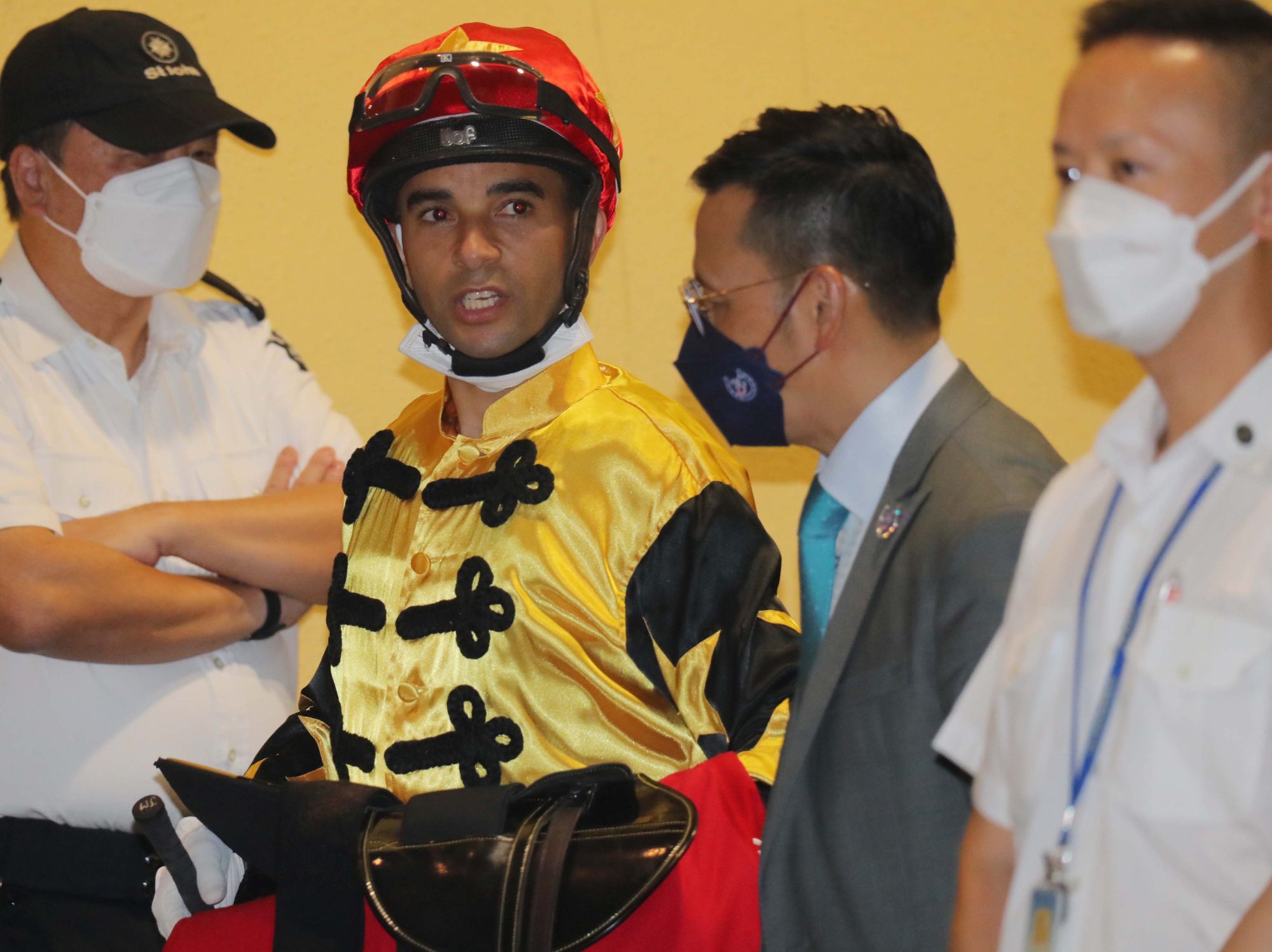 Joao Moreira at Happy Valley last Wednesday night.