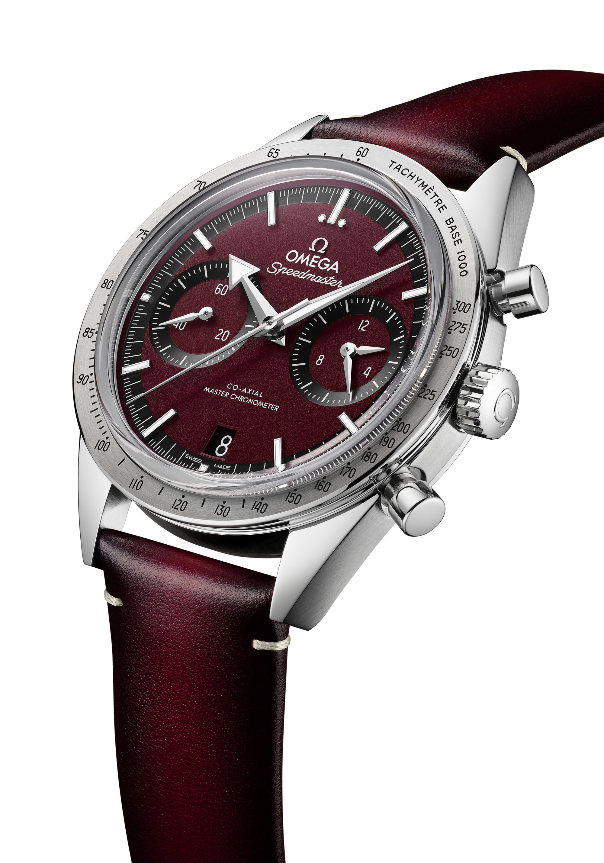 A watch from Omega’s new Speedmaster ’57 collection. Photo: Omega