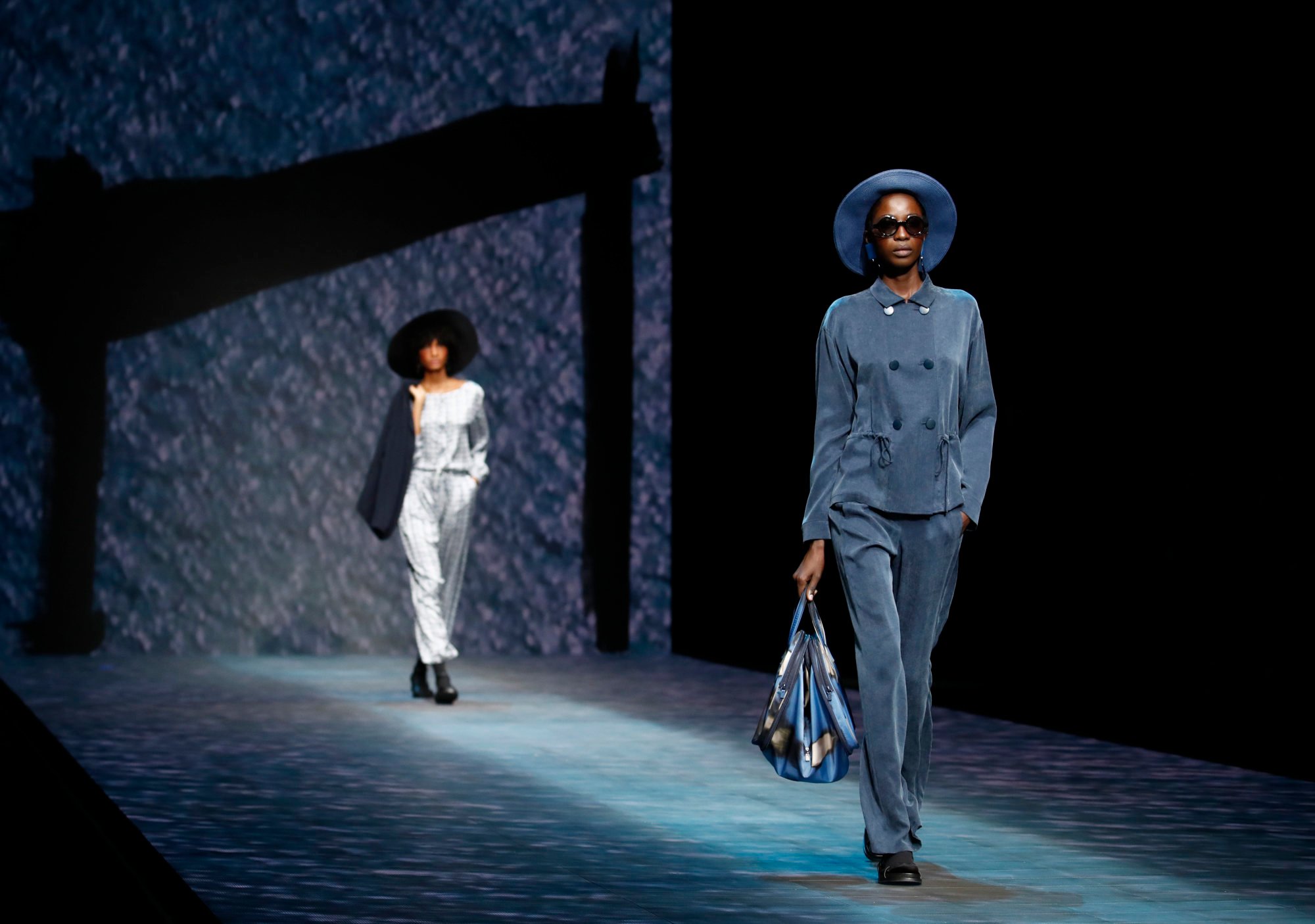 Giorgio Armani channels 'countless light vibrations' for Milan show, Armani