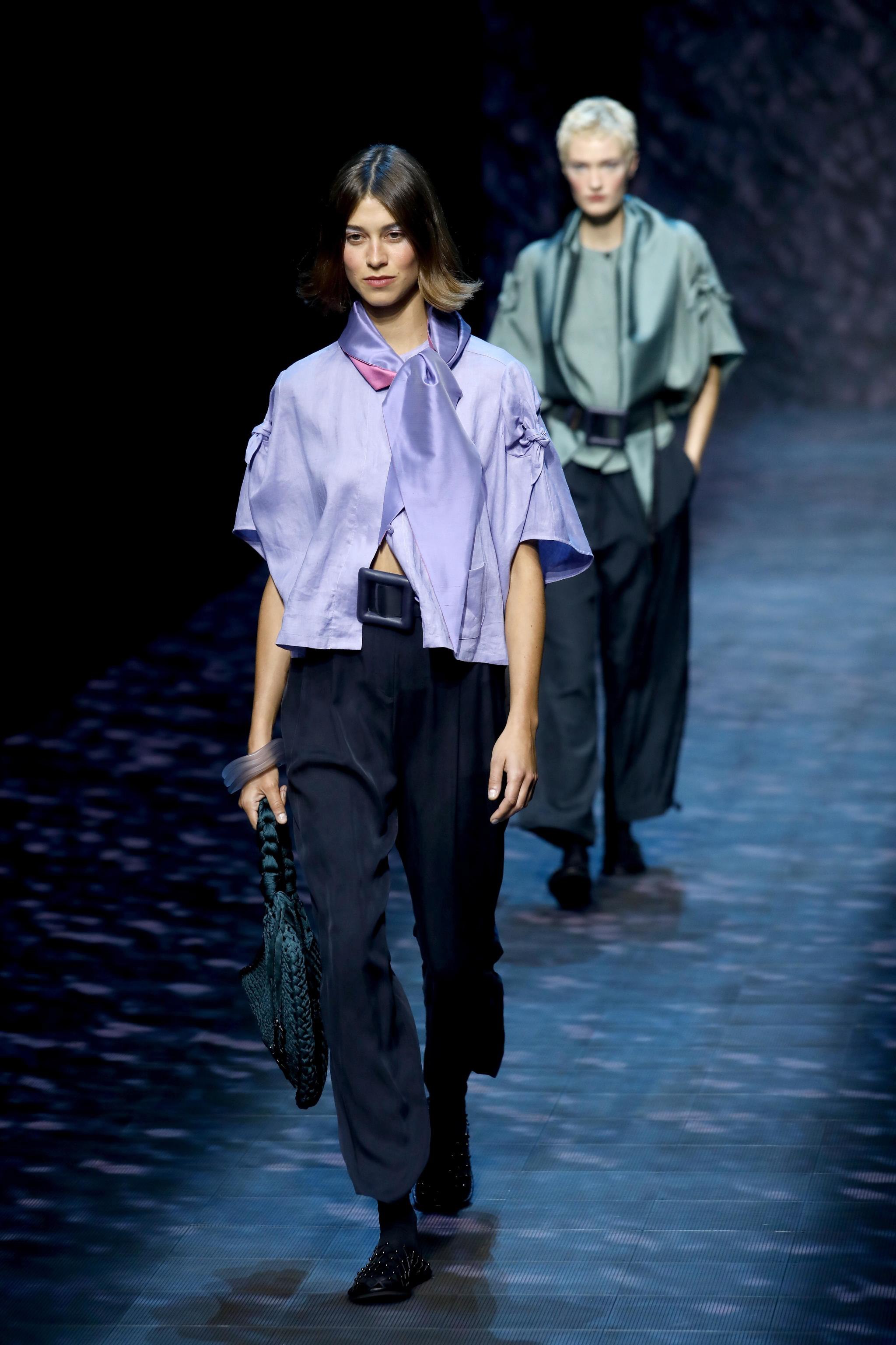 Giorgio Armani's Spring/Summer 2020 Collection Is A Graceful Ode