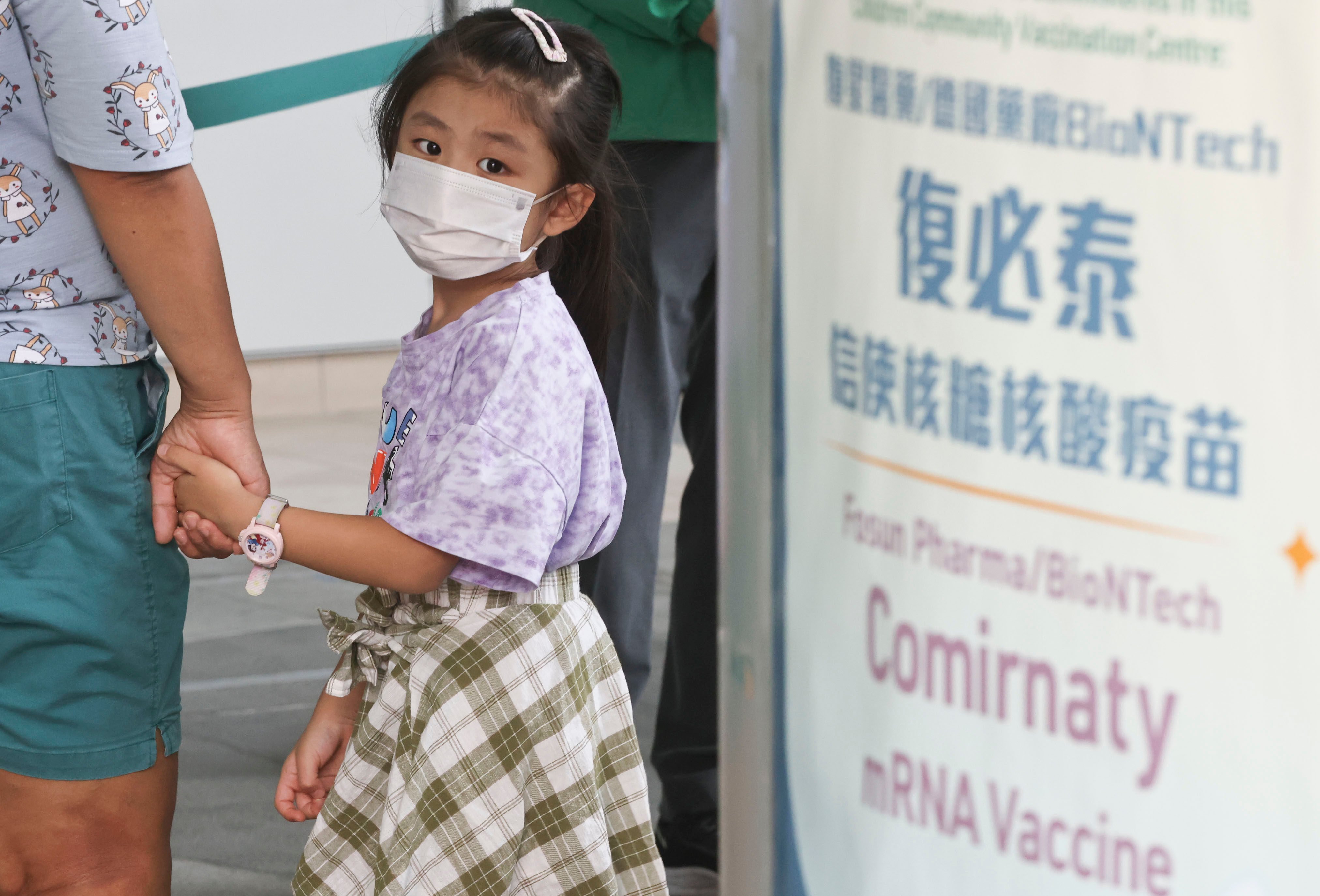 Officials have urged parents to ensure their children are vaccinated against Covid-19. Photo: K. Y. Cheng