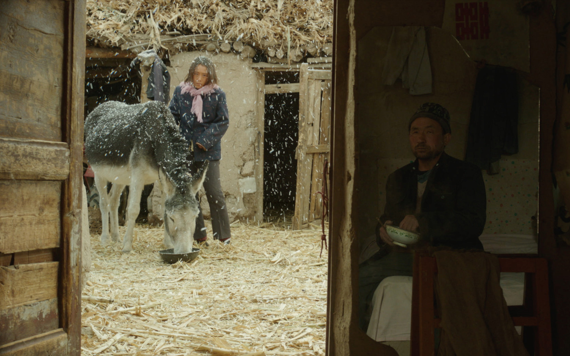 Hai Qing (left) and Wu Renlin in a still from Return to Dust. Photo: Hucheng No.7 Films Ltd