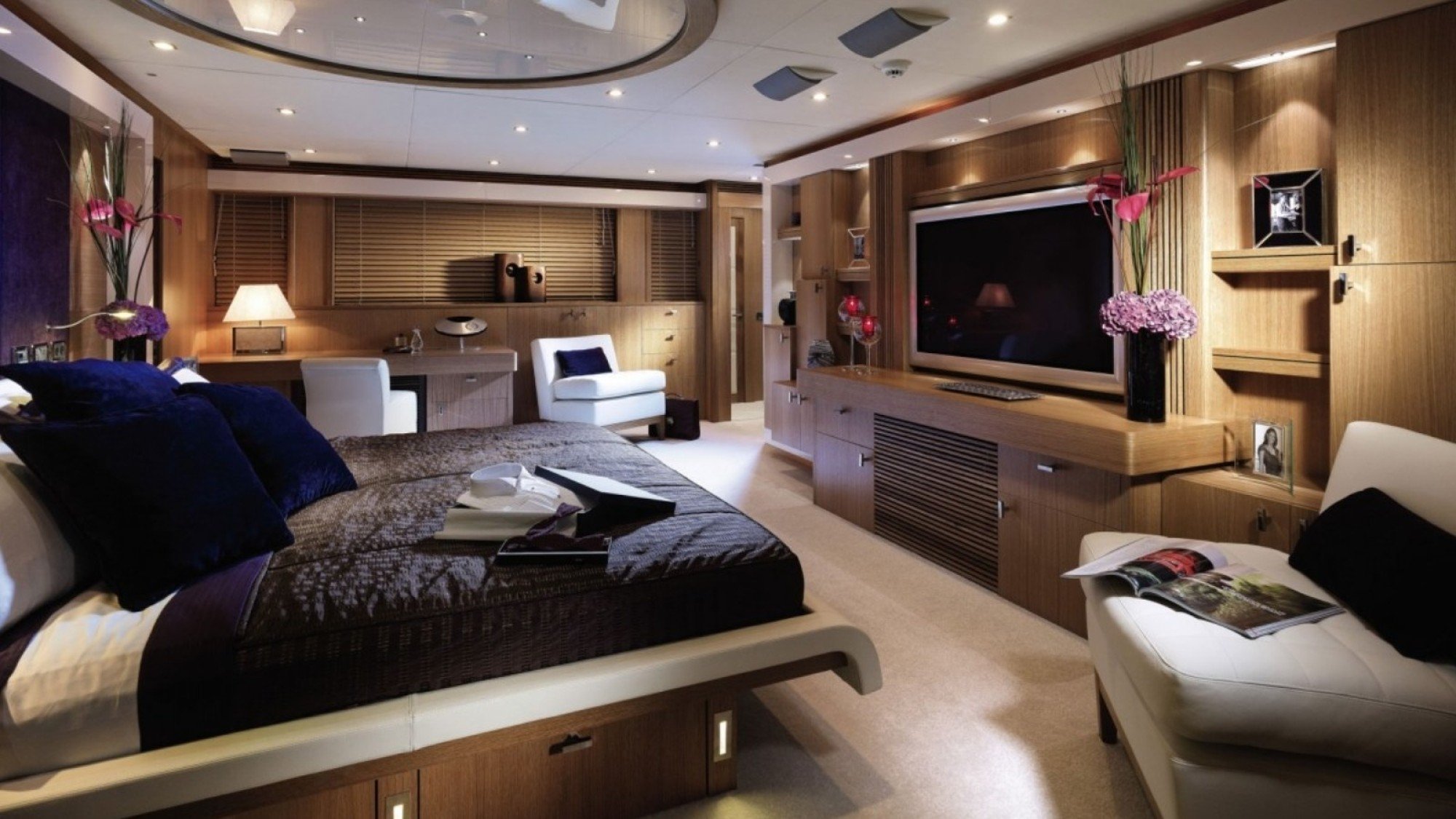 A bedroom in Europa One. Photo: Handout