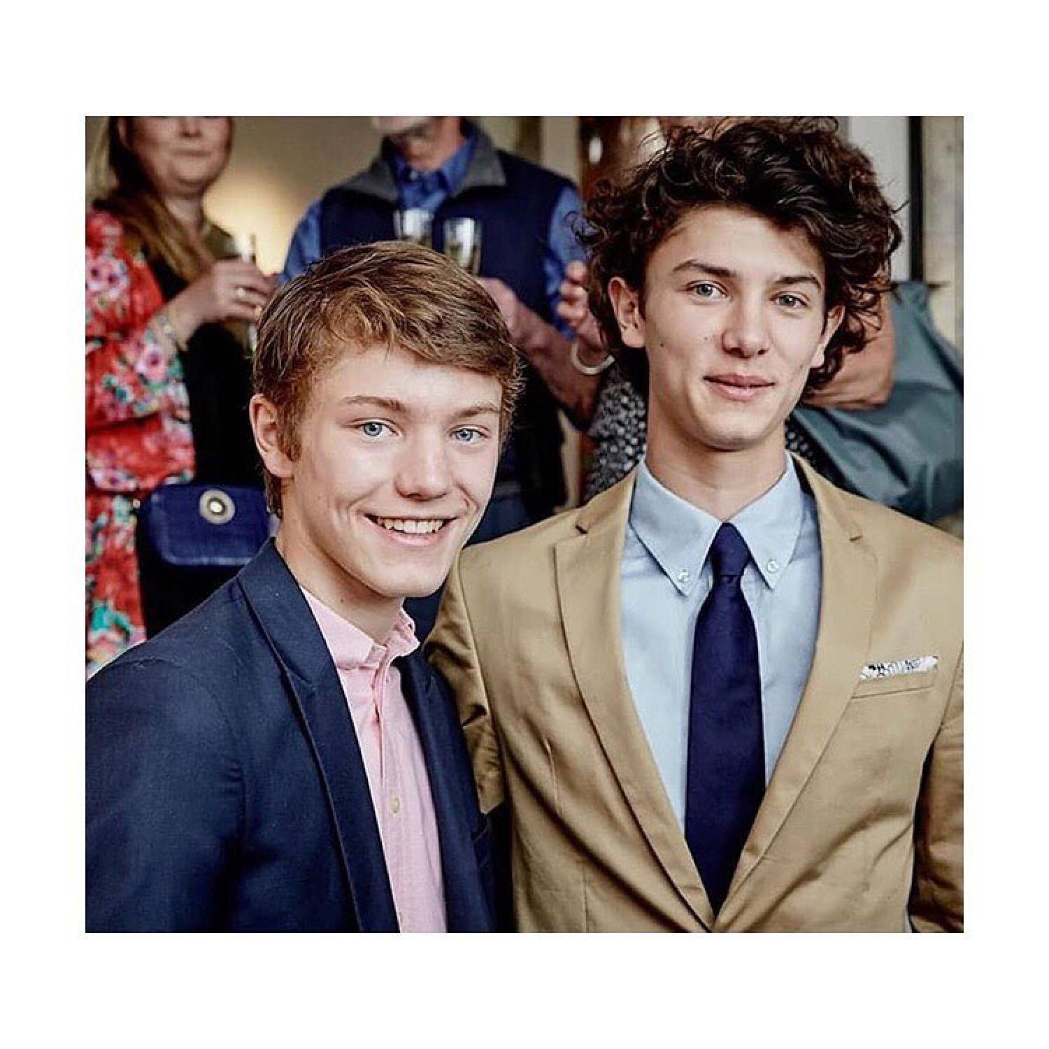 Former Princes Felix and Nikolai. Photo: @felixofdenmark/Instagram