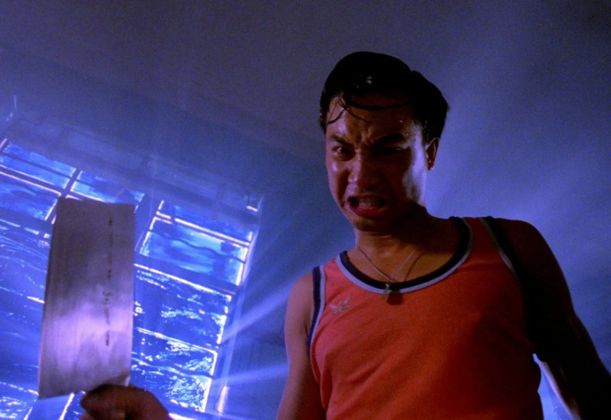 Simon Yam in a still from Dr Lamb (1992).