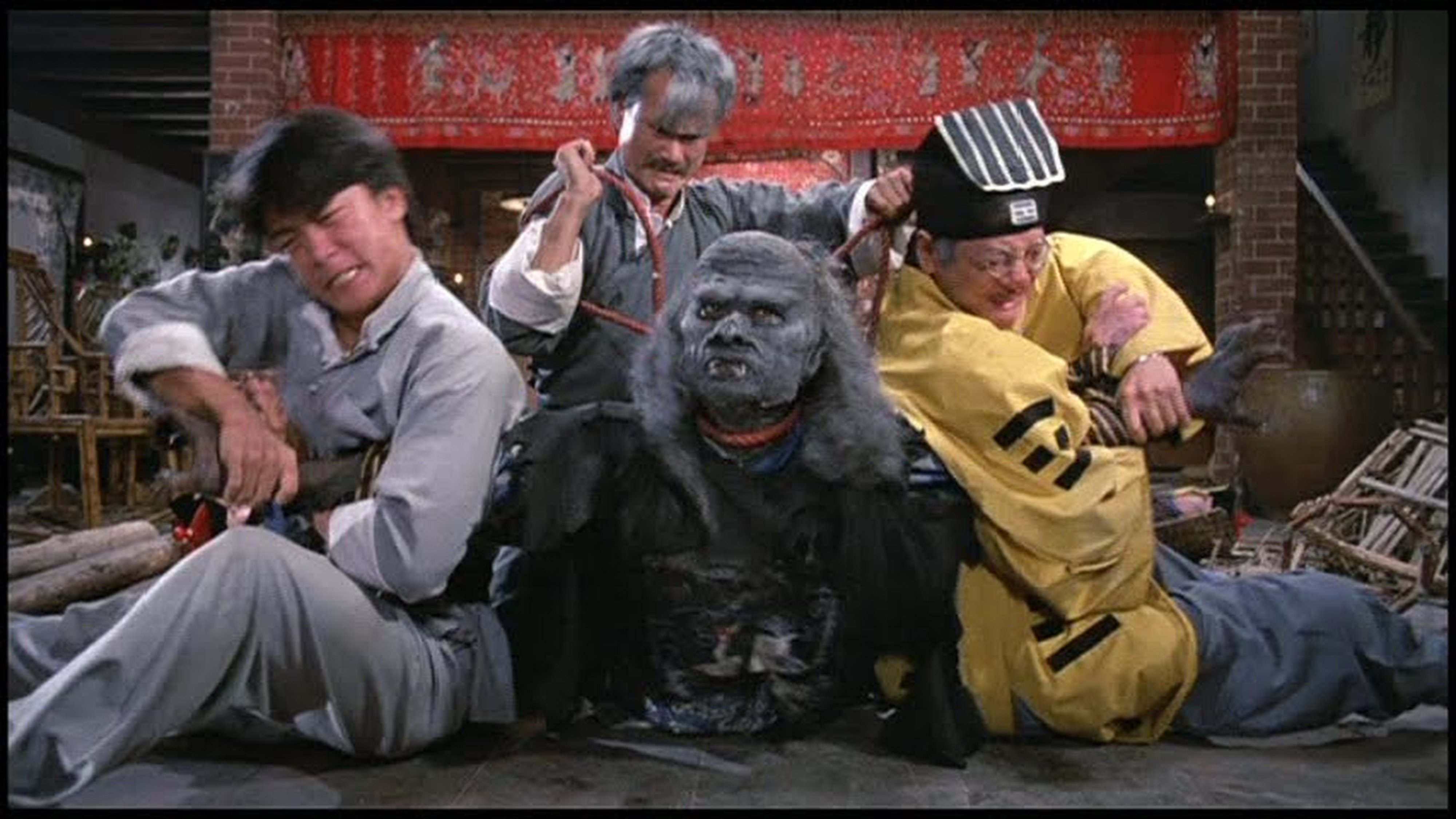 A still from Mr Vampire (1985). Produced by Sammo Hung, the film about reanimated corpses spawned a series of sequels and imitators. Photo: Golden Harvest