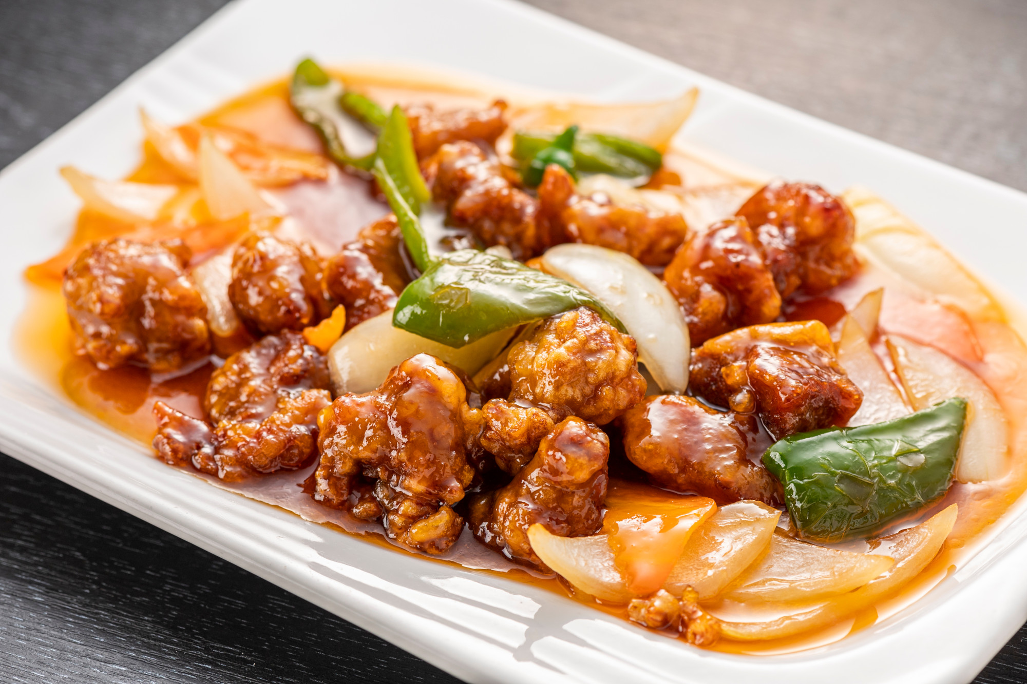 Sweet and sour pork, a typical Chinese menu. Photo: Shutterstock/File