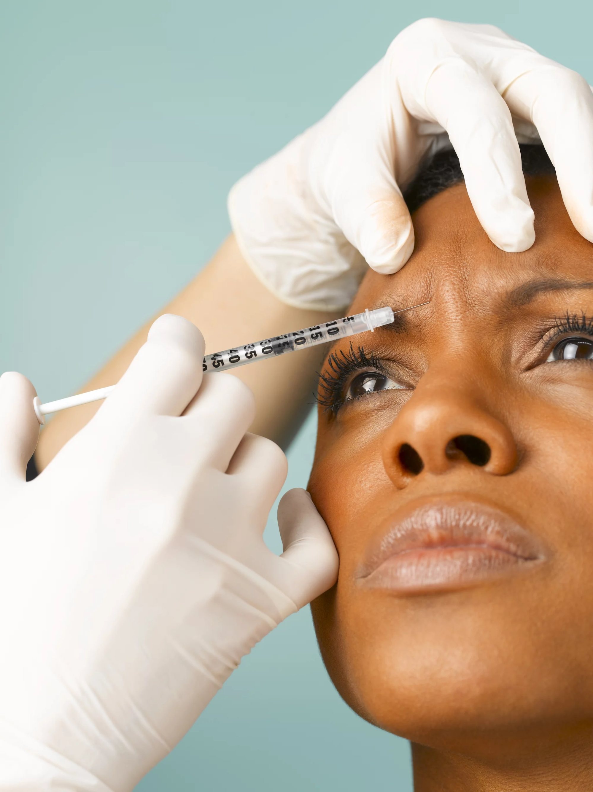 The FDA has approved the use of Daxxify on the vertical lines that appear between your eyebrows when you frown.