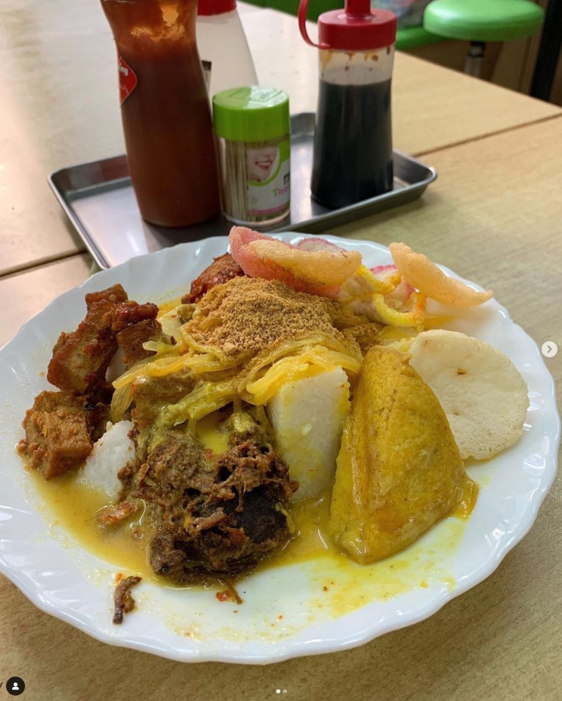 Indonesian food at Warung Malang in Causeway Bay. Photo: Instagram/mrfoodreview