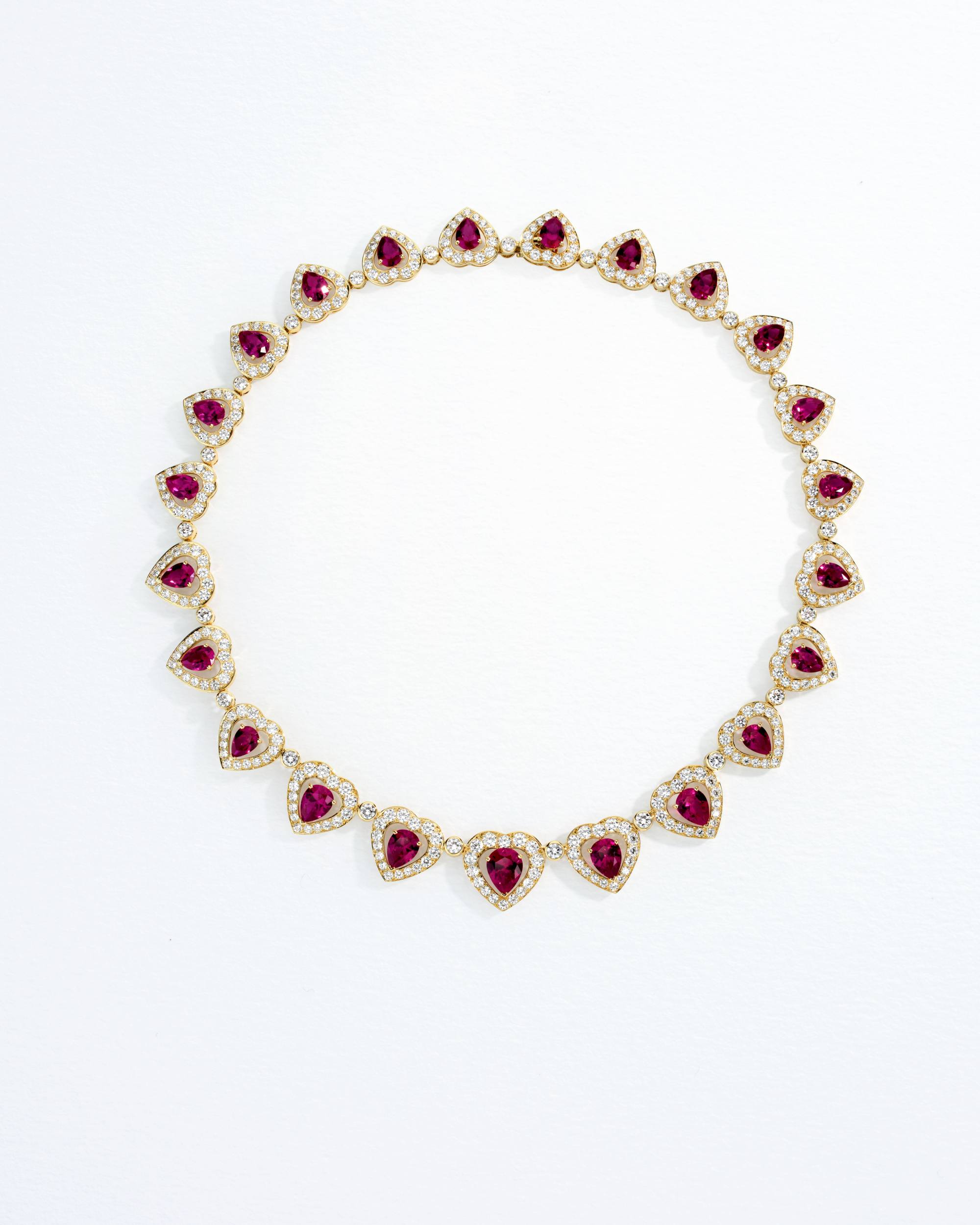 A replica of the Pretty Woman necklace, created in 1986. Photo: Handout