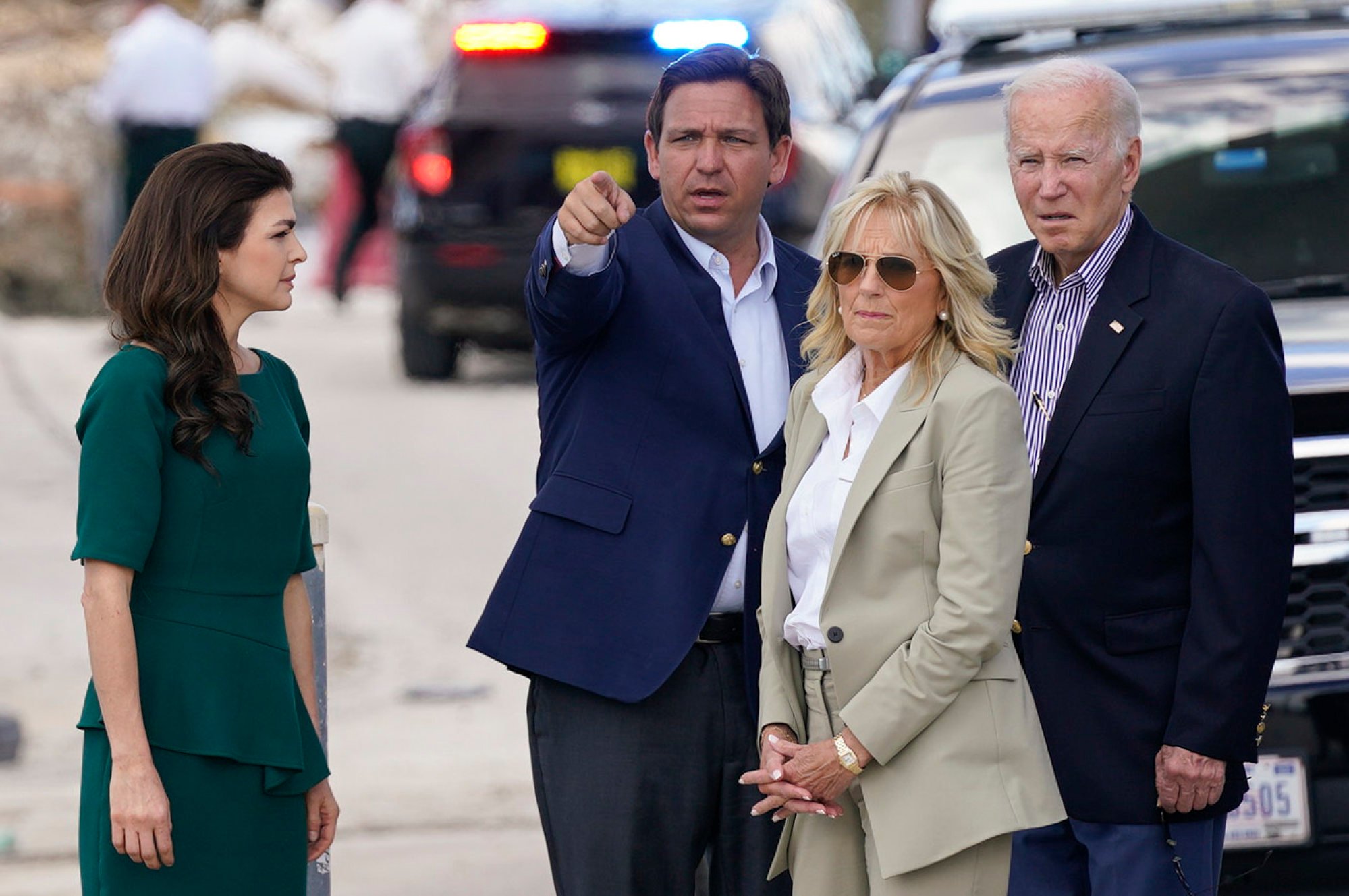 Joe Biden Visits Hurricane Hit Florida Marking Truce With Rival Ron Desantis South China 8803