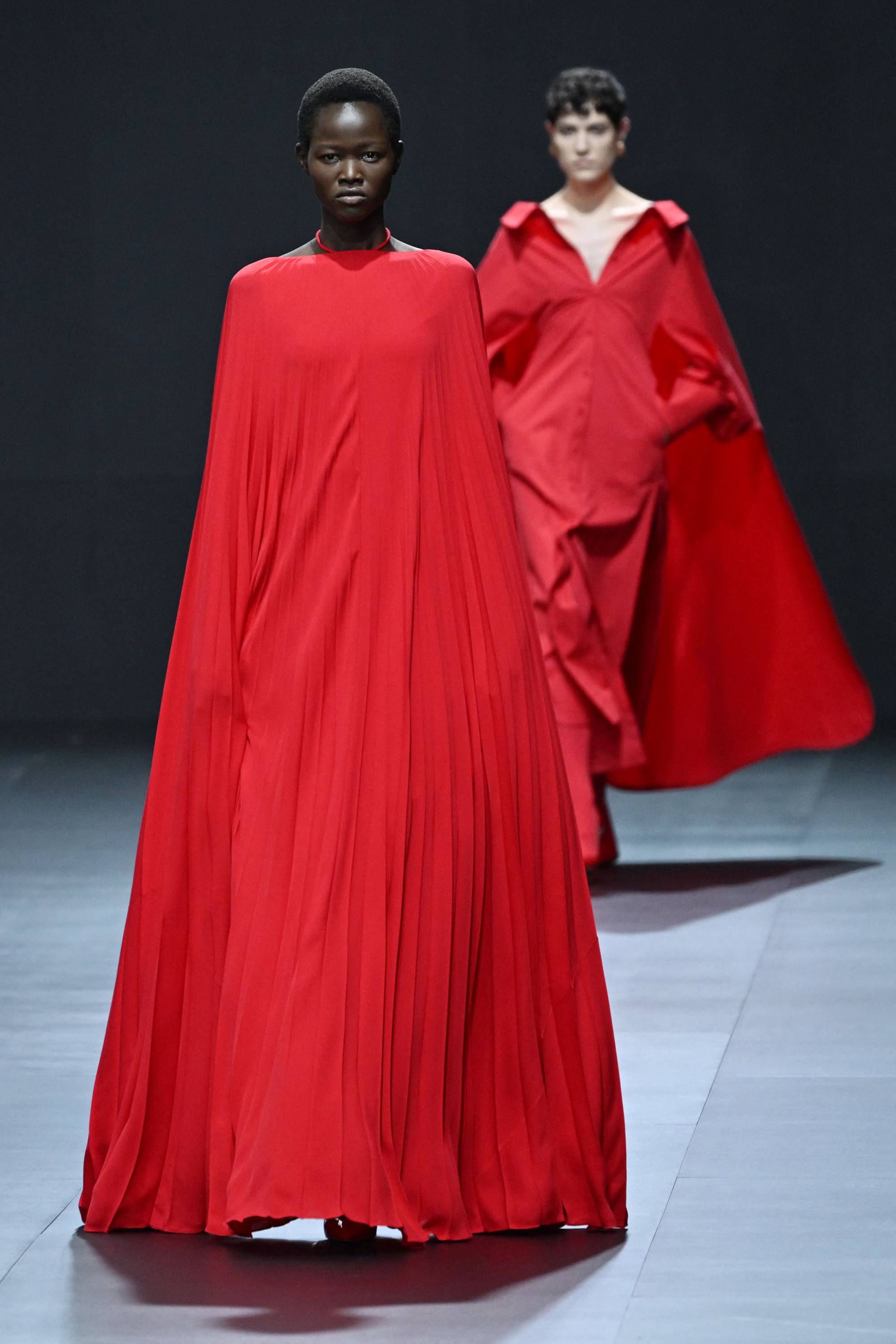 Iconic red looks from the recent Haute Couture and Paris Men's
