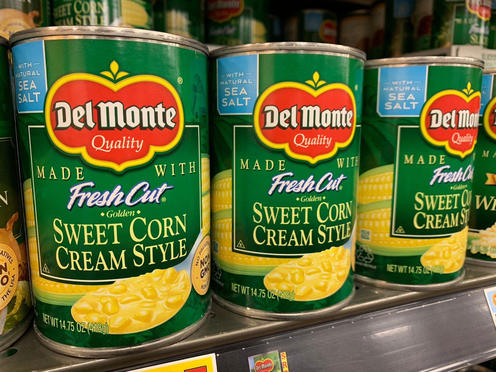 - Sweet Indulgence: Del Monte's Creamed Corn