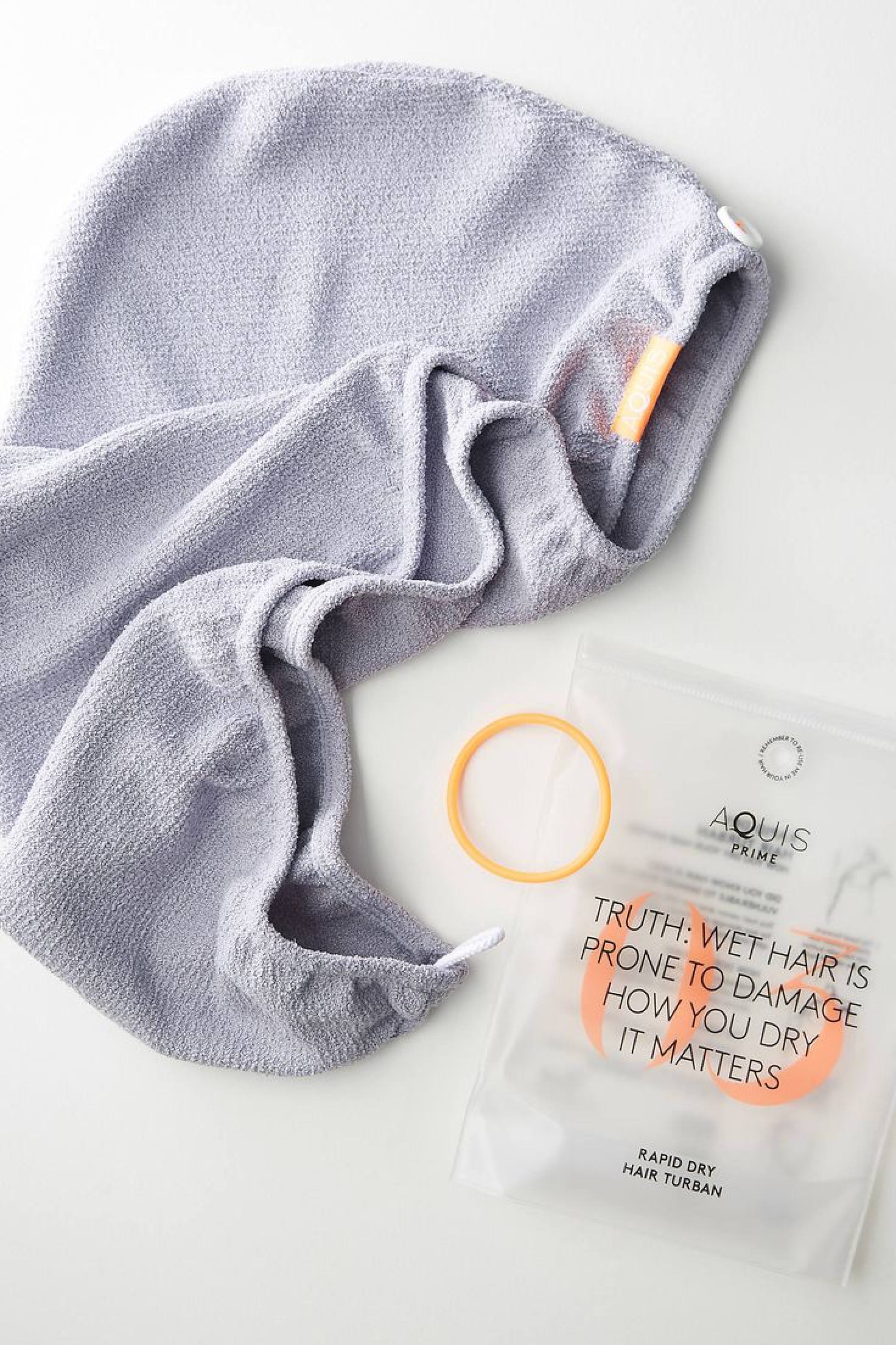 Aquis’ Rapid Dry Lisse Hair Turban.