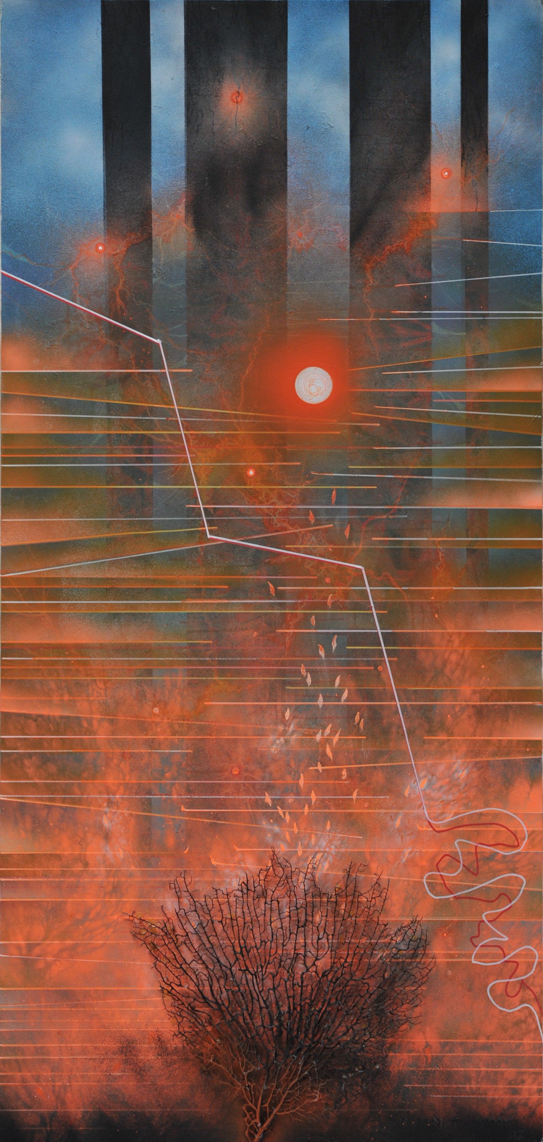 Global Warming (2021), Brian Tilbrook. Photo: University Museum and Art Gallery
