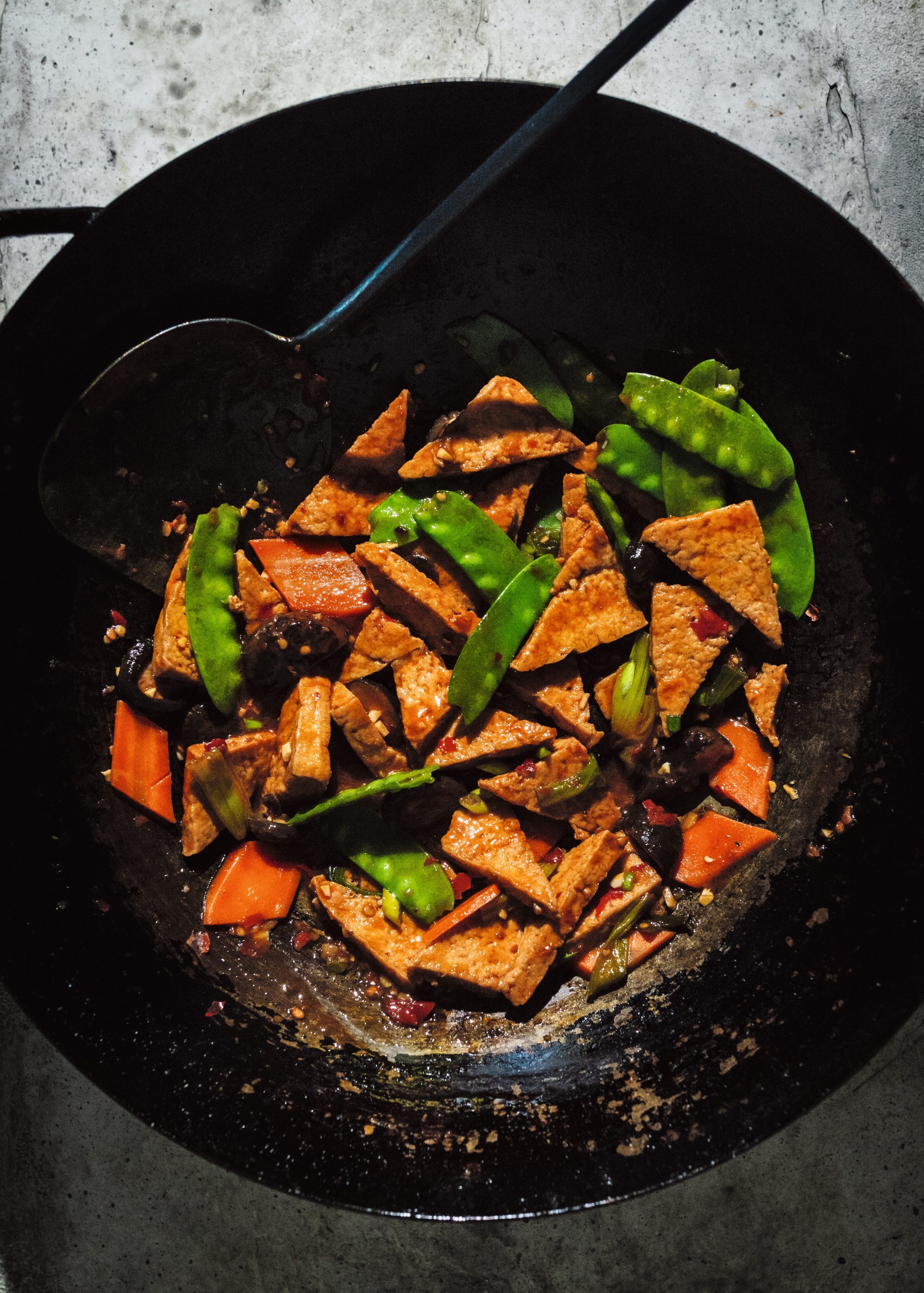 Homestyle braised tofu from self-taught chef Hannah Che.