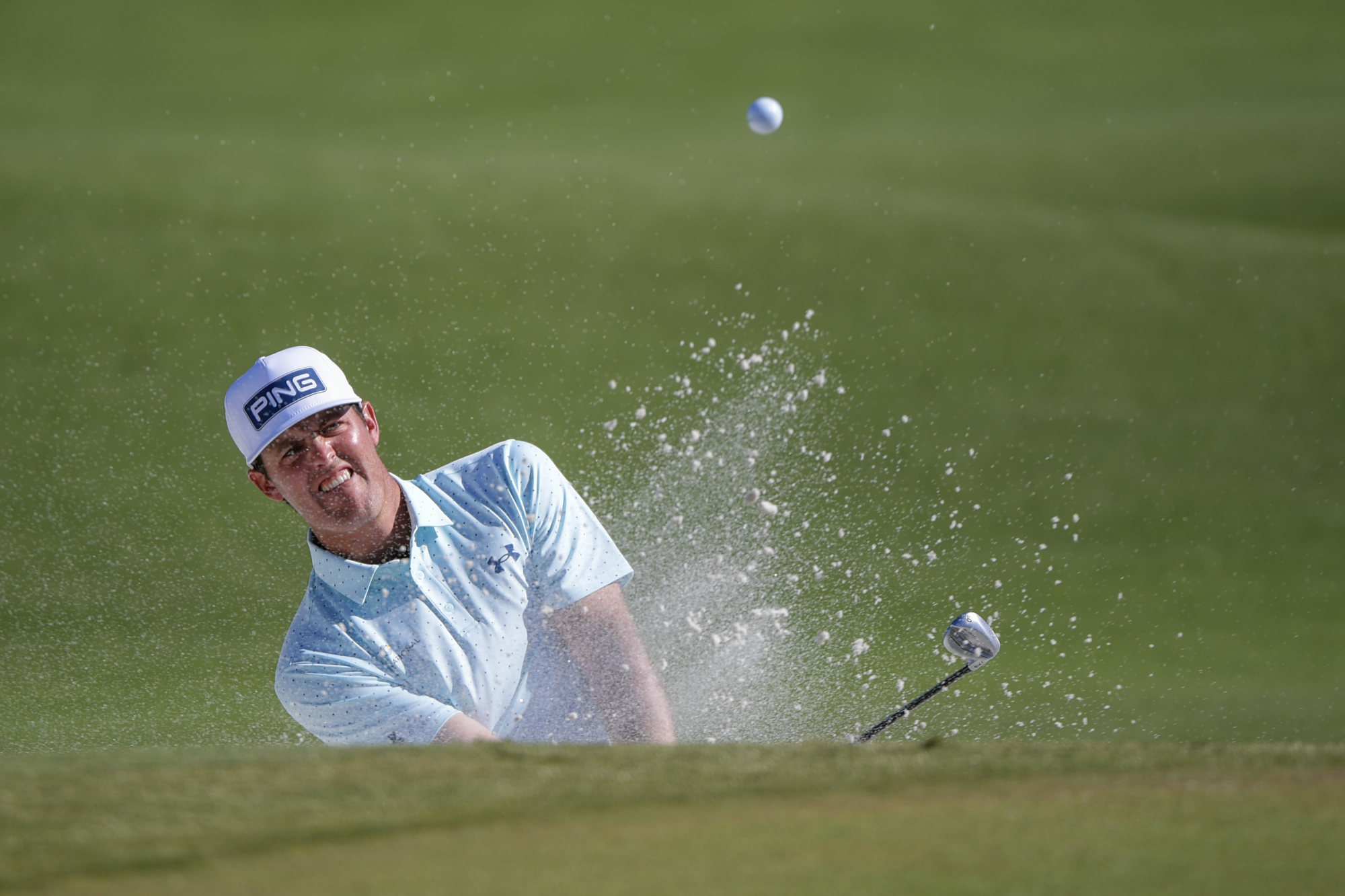 Overnight leader Mito Pereira is three back and tied in third place with Matthew NeSmith. Photo: AP