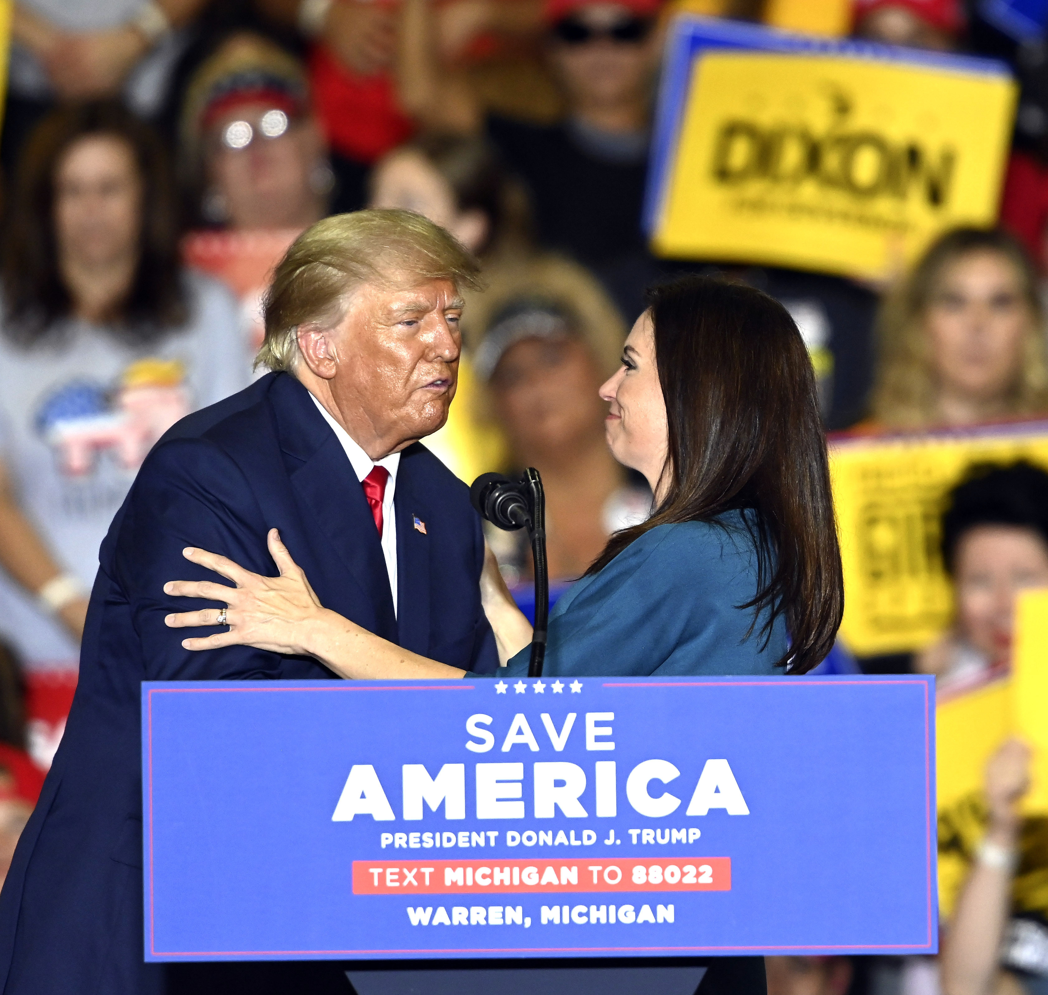 Former US President Donald Trump earlier this month. Photo: via AP